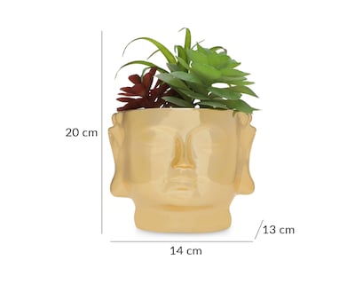 Foto 5 | Planta Artificial con Maceta Starhaus 20 cm