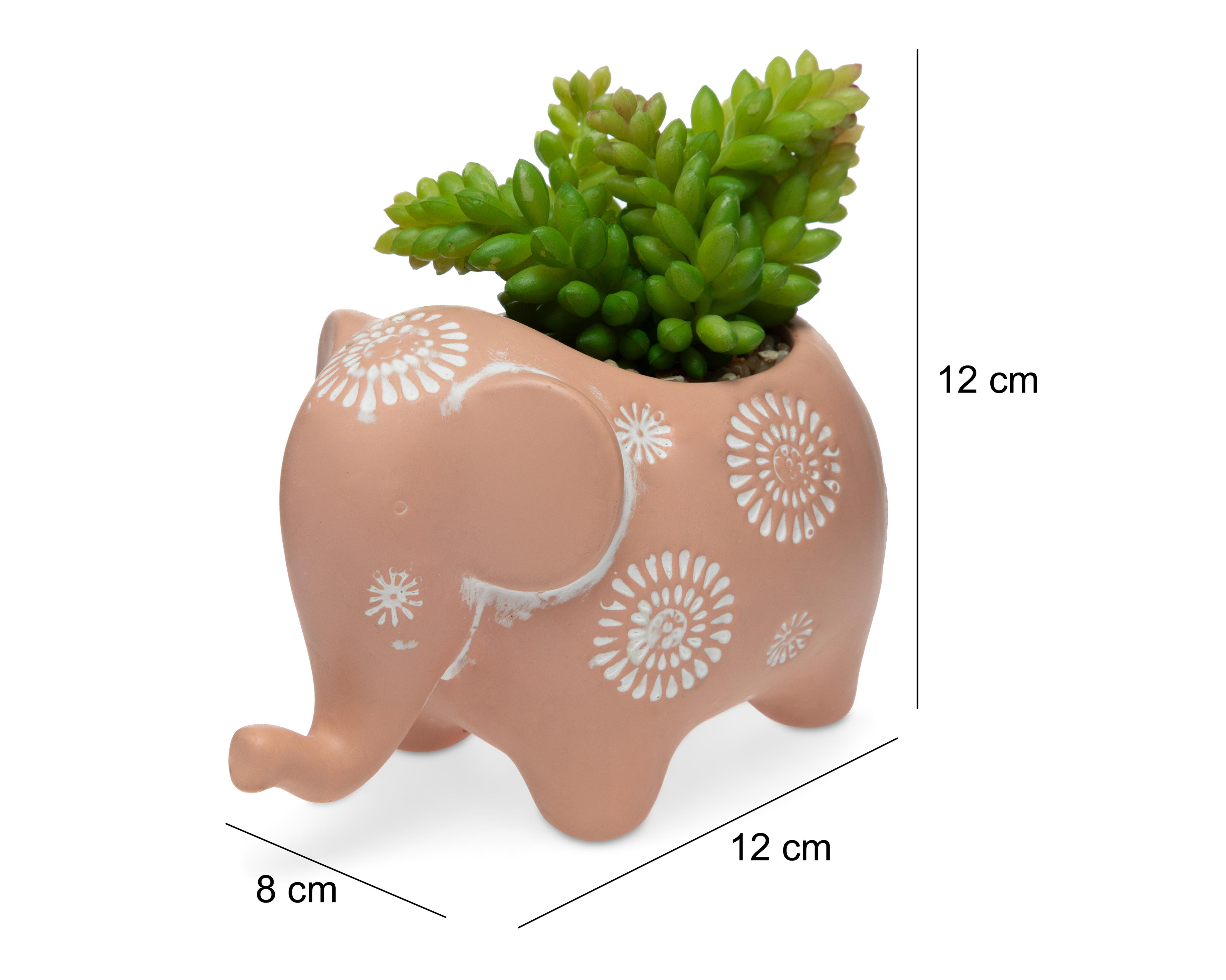 Foto 6 pulgar | Planta Artificial con Maceta Starhaus 19 cm