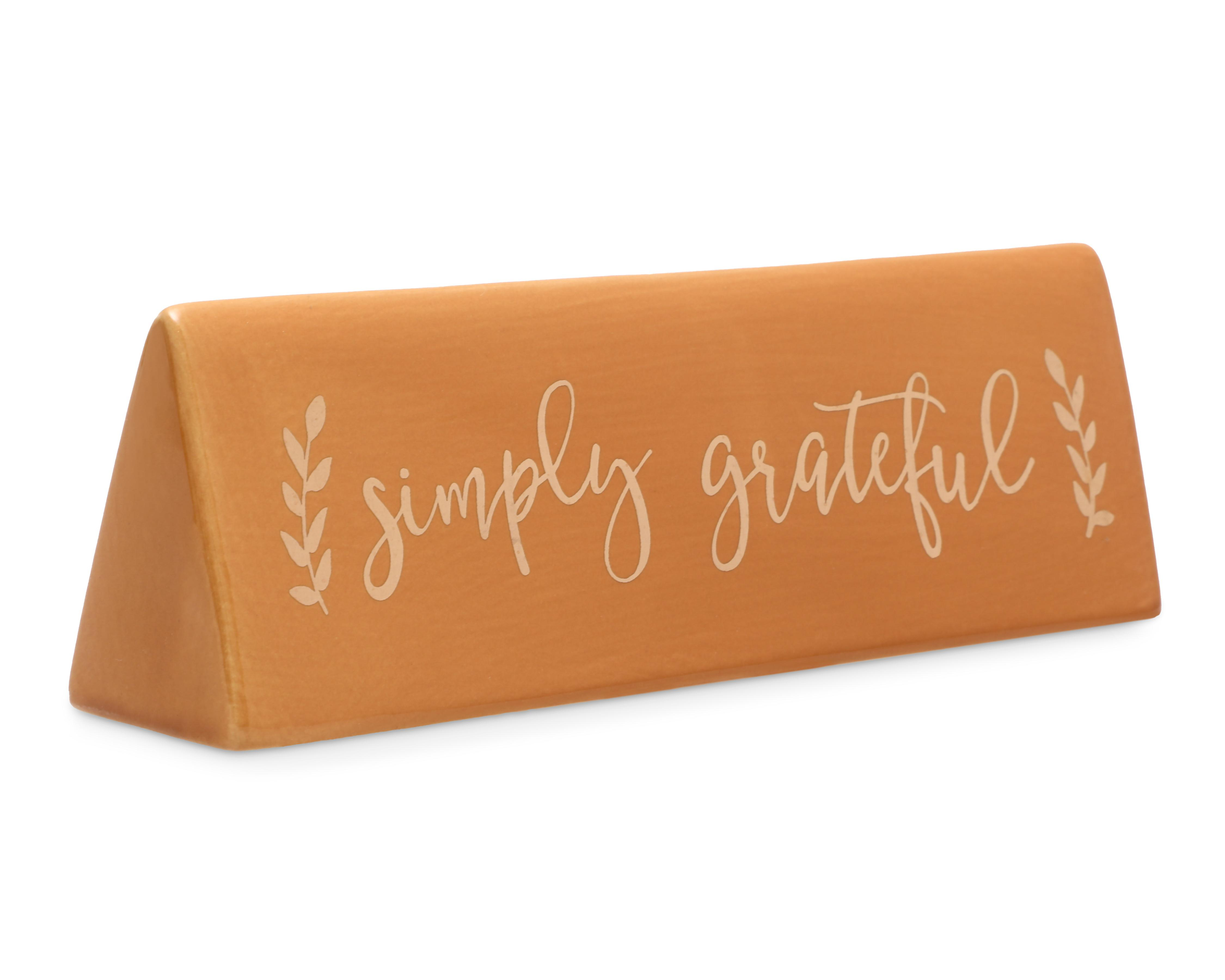 Foto 2 pulgar | Letrero Decorativo Simply Grateful