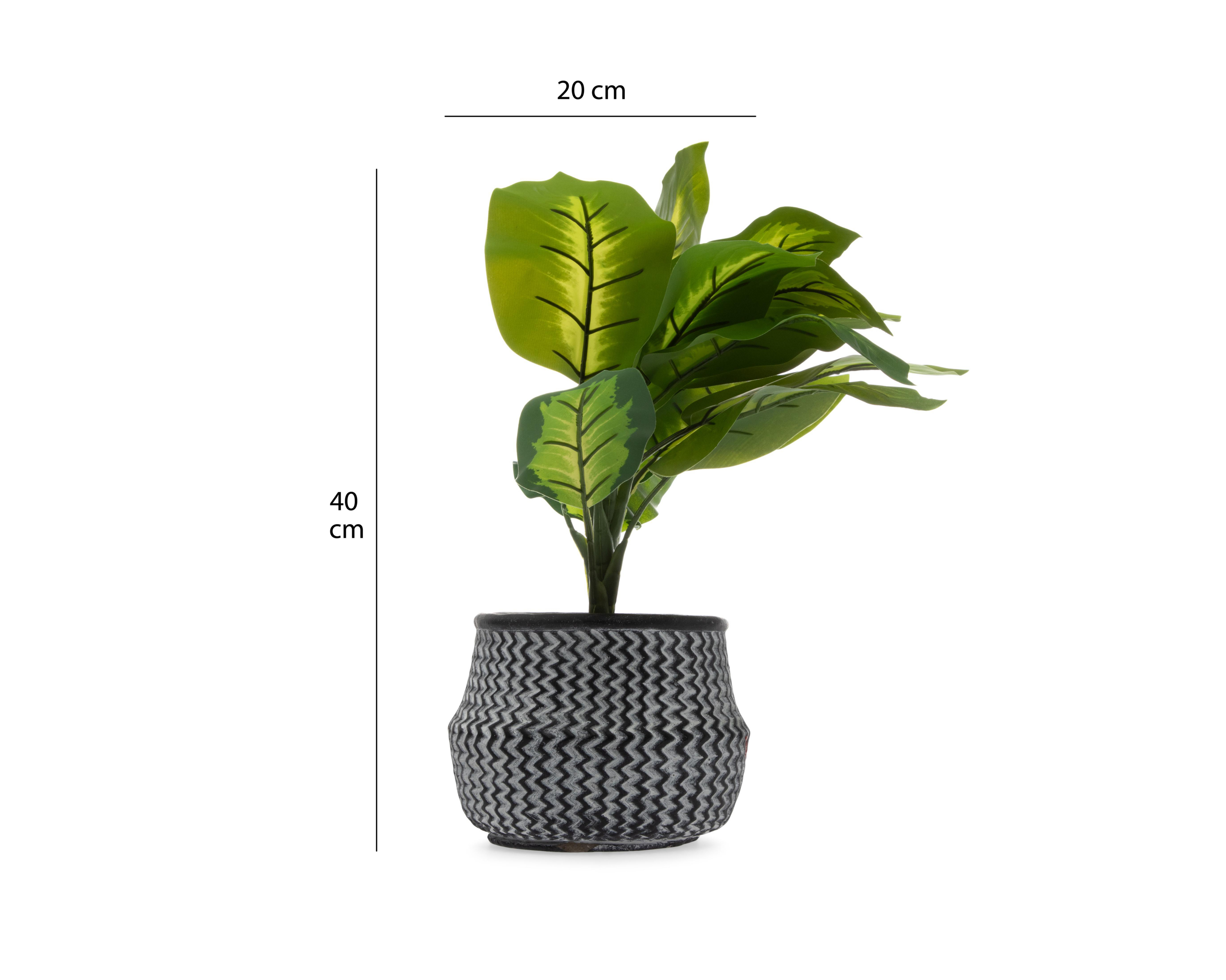 Foto 5 | Planta Artificial con Maceta Starhaus 40 cm