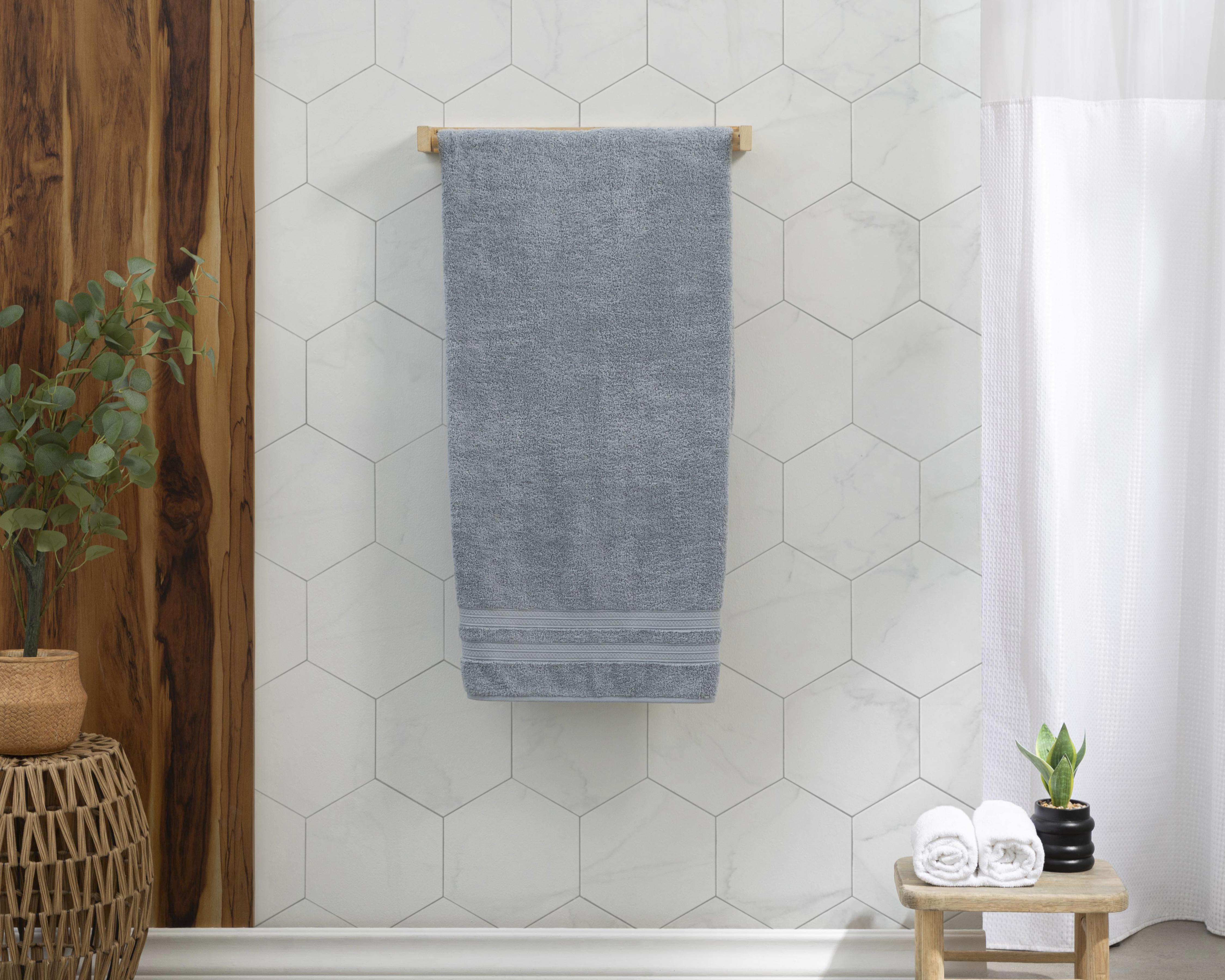 Foto 5 pulgar | Toalla de Baño Completo Yuni Azul
