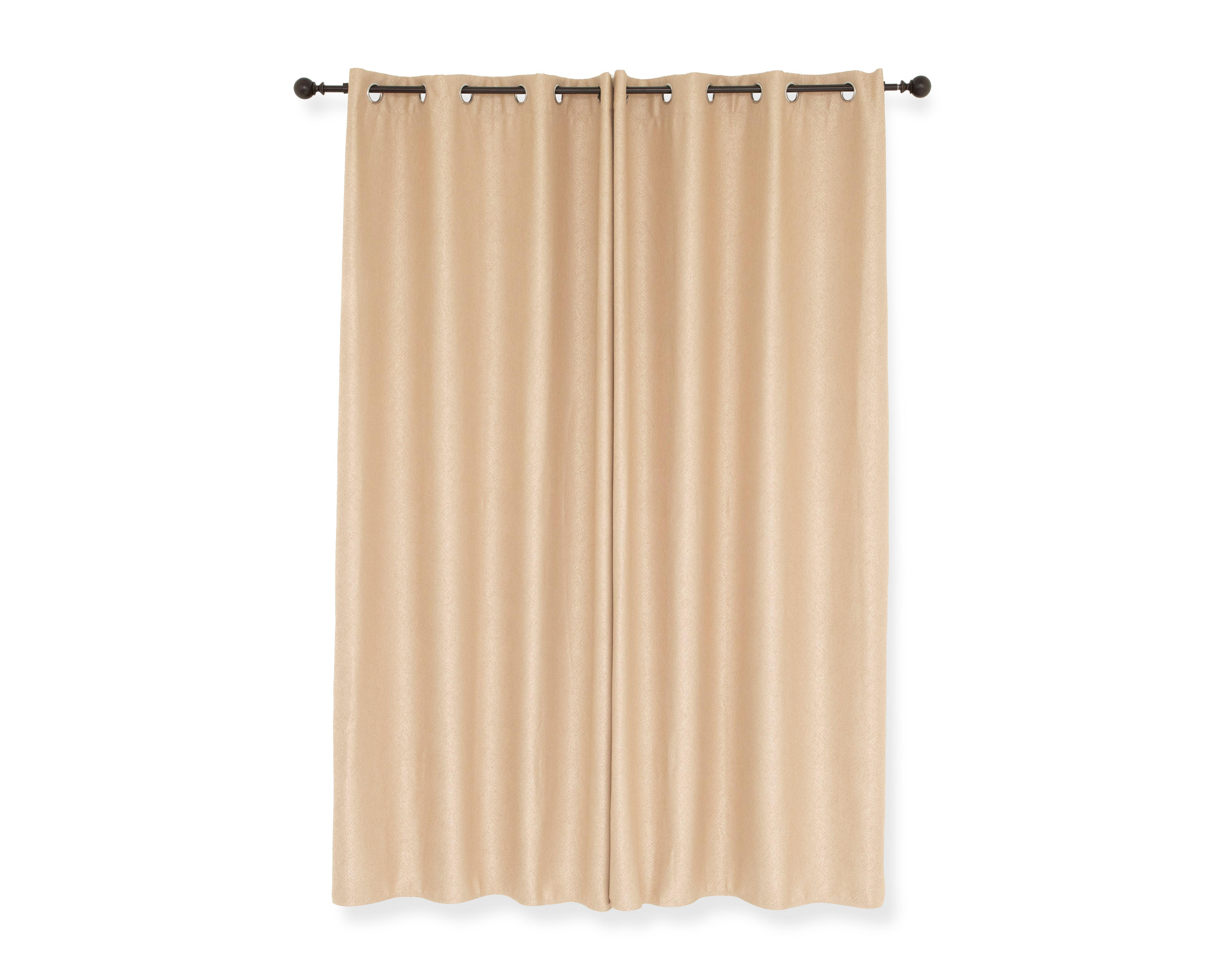 Cortina Yuridia Blackout Vitte 140 x 225 cm Beige