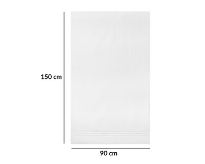 Foto 5 | Toalla de Baño Completo Krystal Blanca