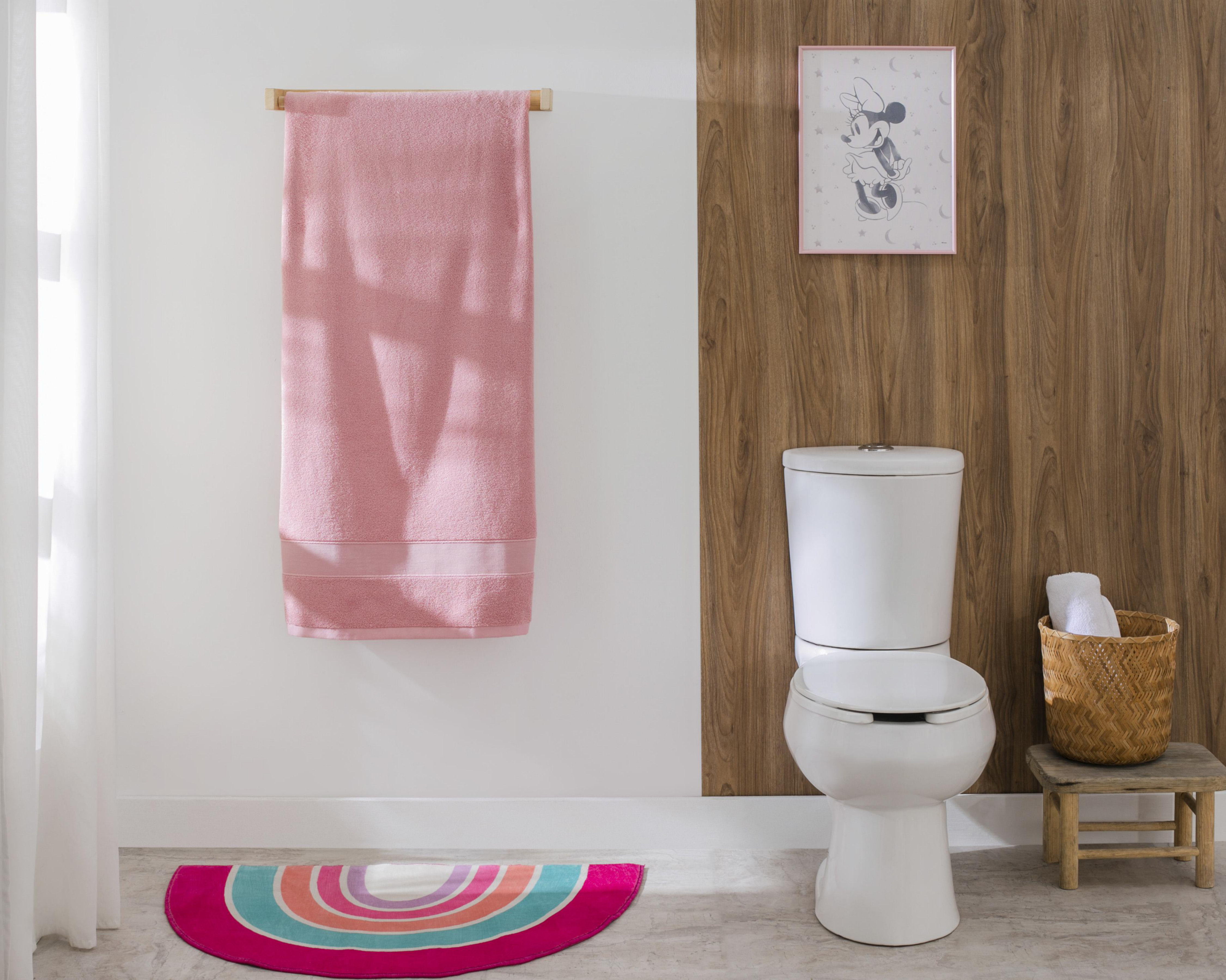 Foto 5 pulgar | Toalla de Baño Ivy Sunrise Rosa