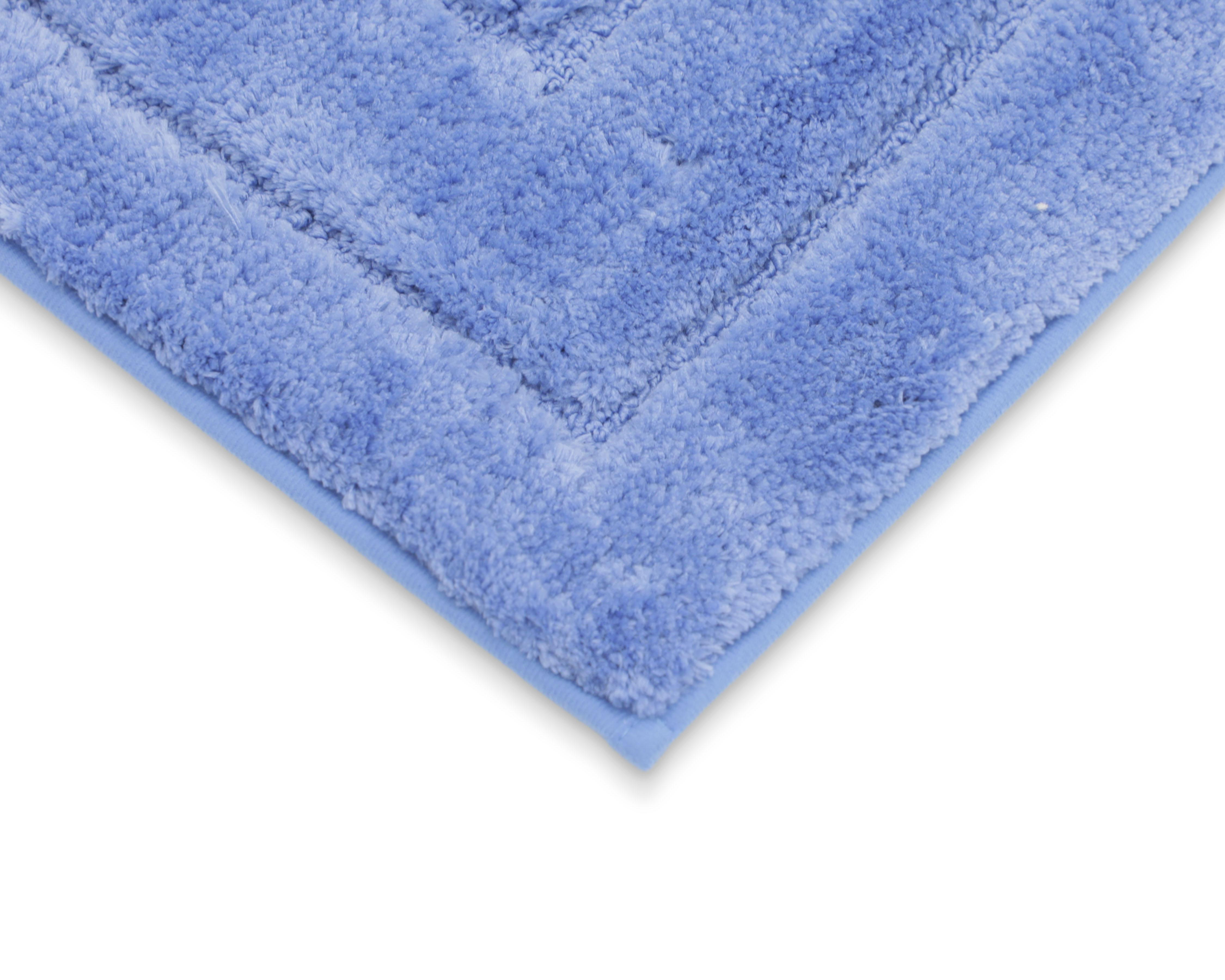 Foto 4 pulgar | Tapete para Baño Starhaus Decorativo Azul