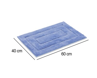 Foto 4 | Tapete para Baño Starhaus Decorativo Azul