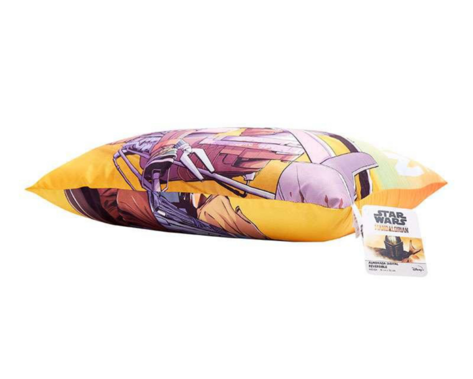 Foto 3 pulgar | Almohada Infantil Disney Sun Mandalorian