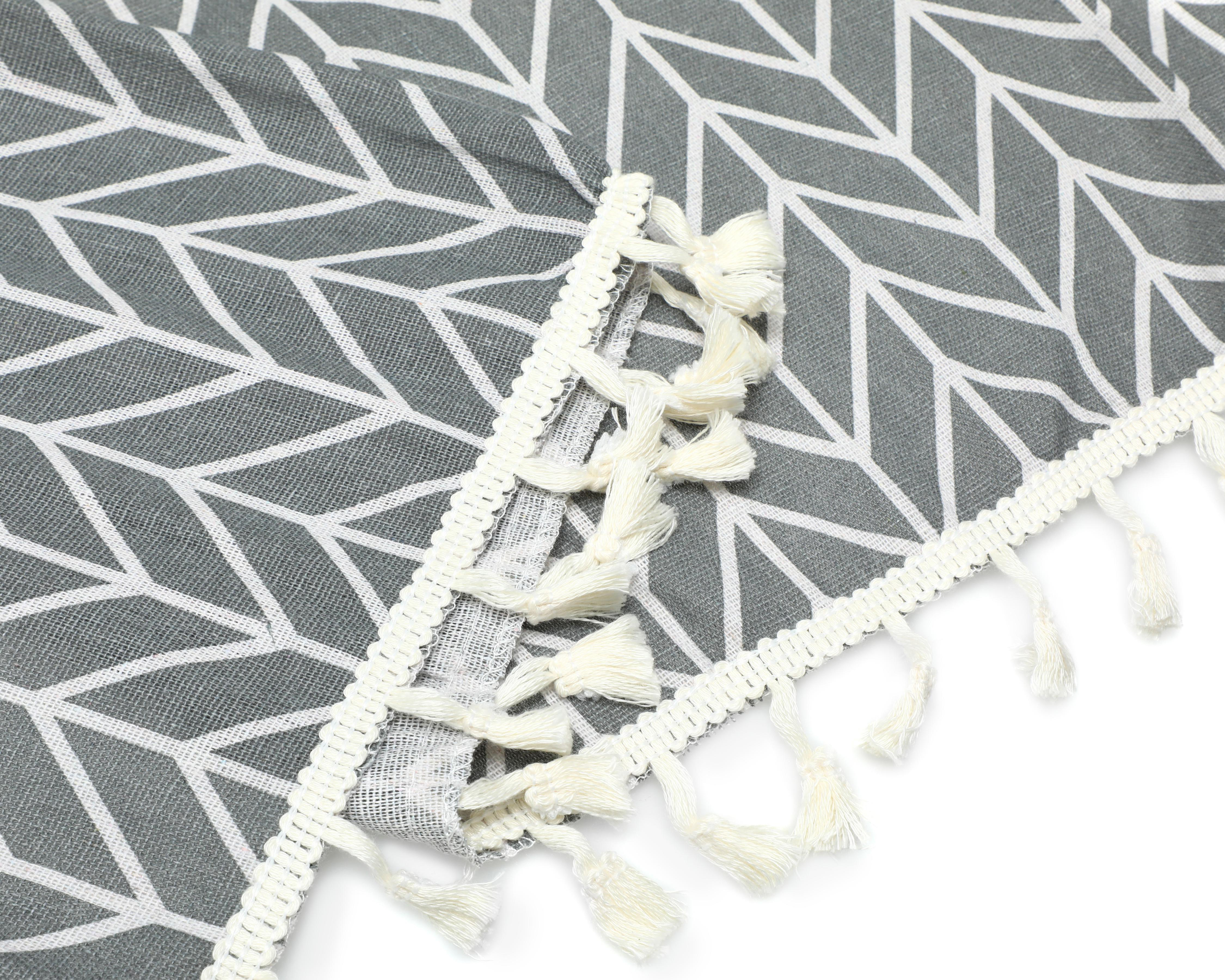 Foto 4 pulgar | Mantel para Mesa Starhaus Gris 140 x 220 cm