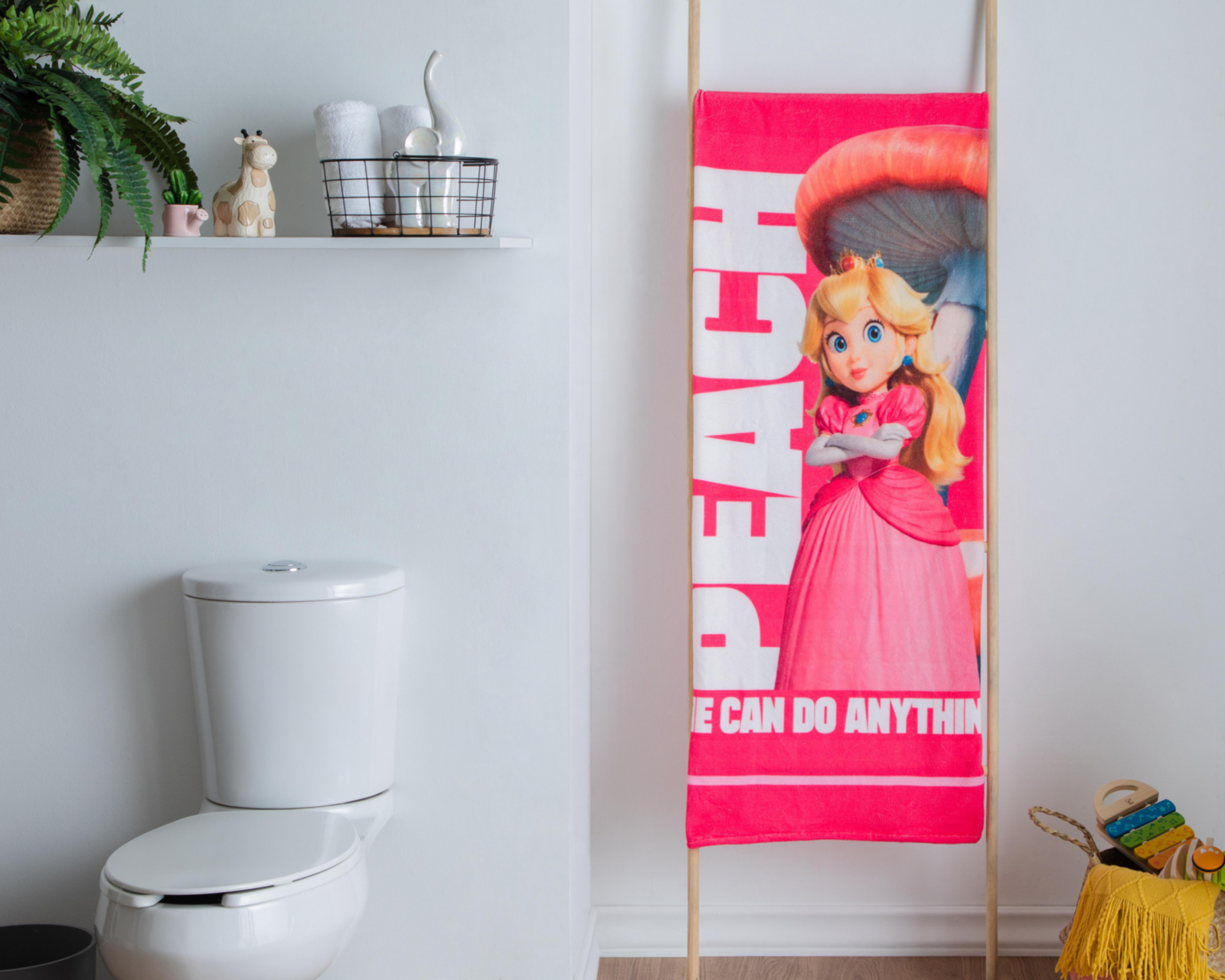 Foto 4 | Toalla de Medio Baño Peach Providencia Rosa