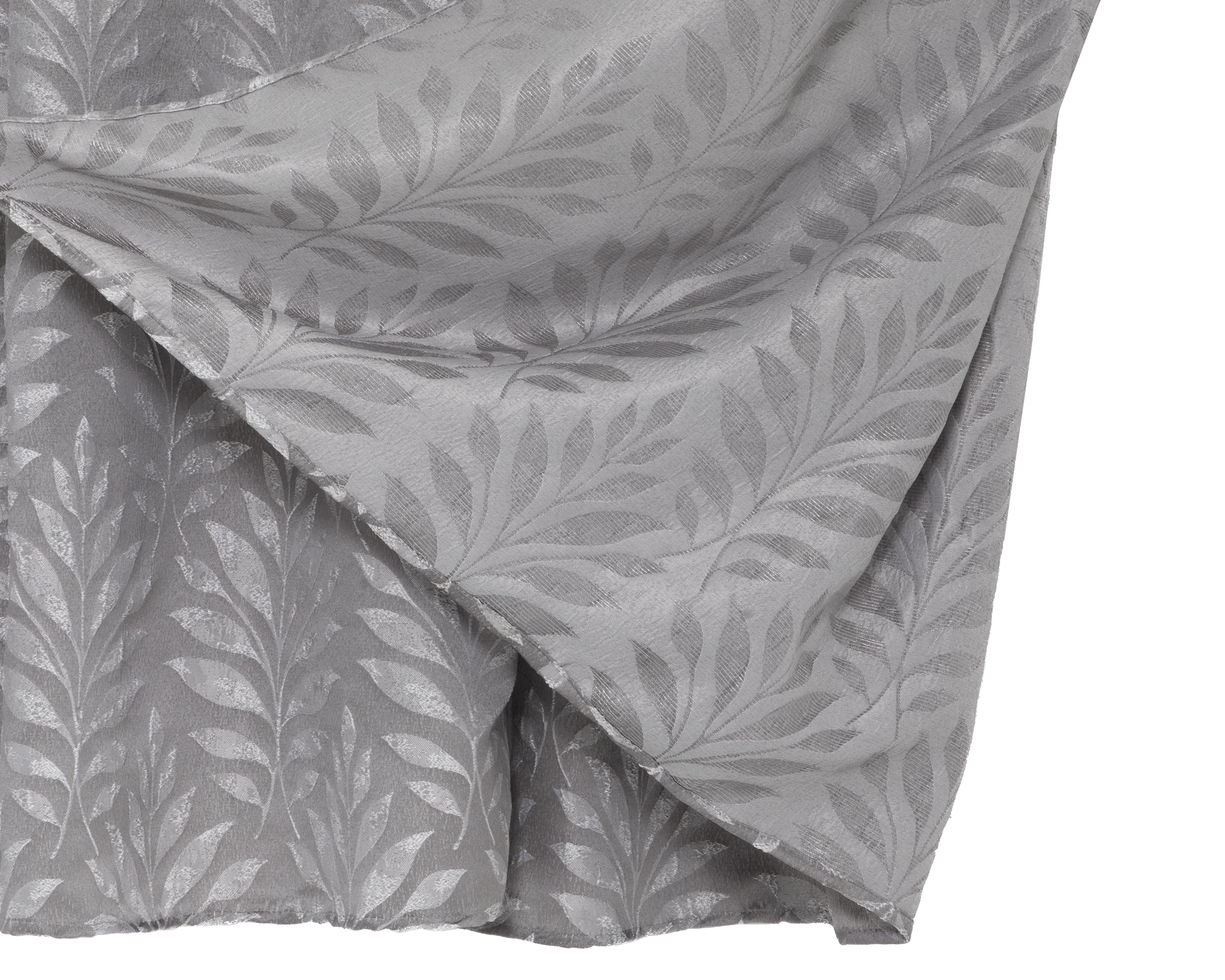 Foto 4 pulgar | Cortina Blackout Bianca 140 x 225 cm Plata