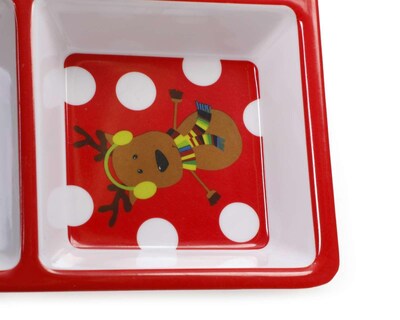 Foto 4 | Plato con Divisiones Starhaus Navideño
