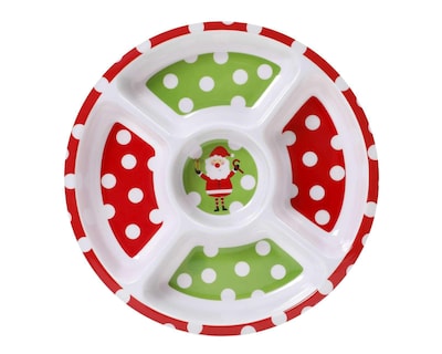 Foto 1 | Plato Navideño con Divisiones Starhaus