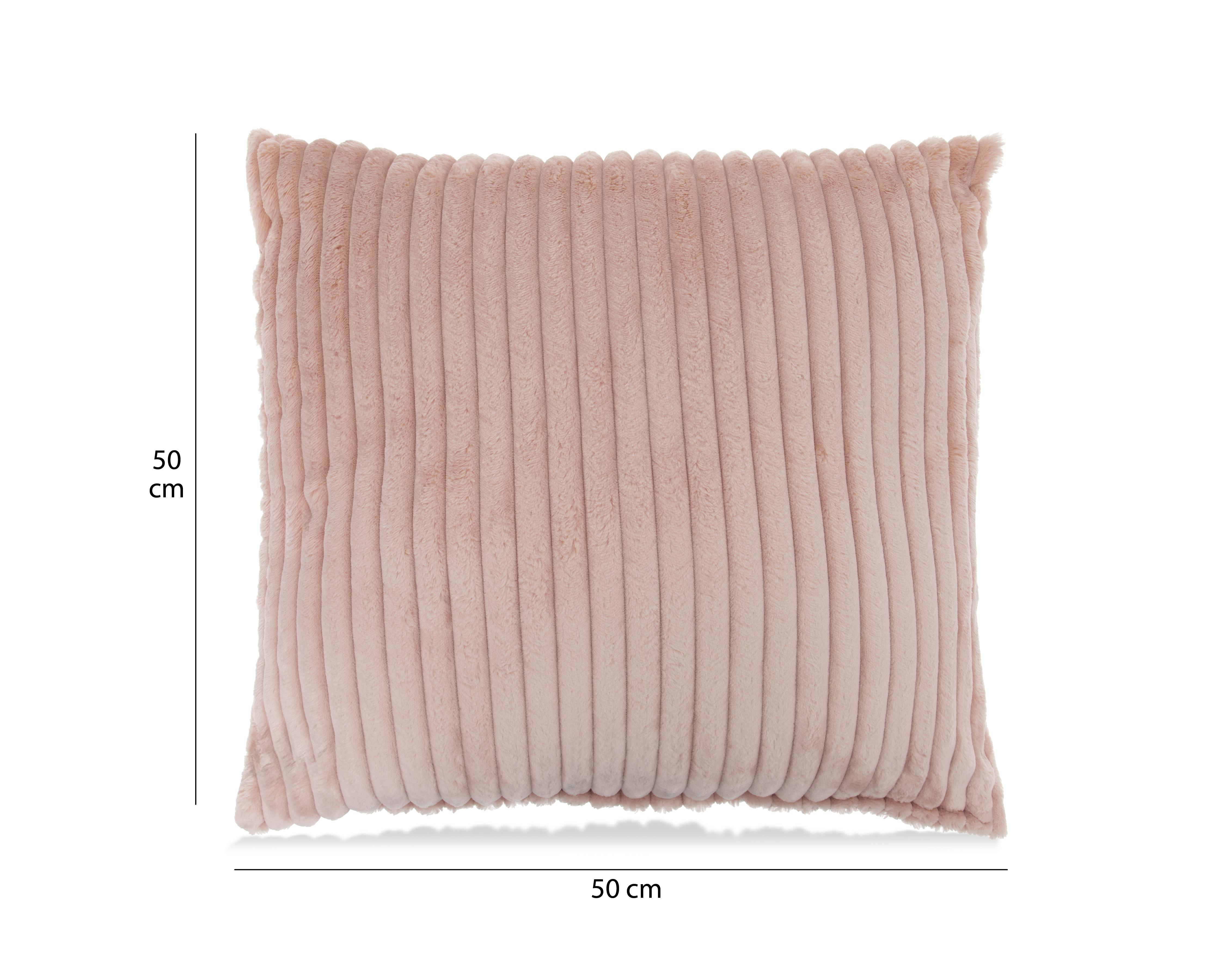 Foto 7 pulgar | Cojín Decorativo Jacquard Rosa