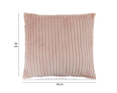 Foto 6 | Cojín Decorativo Jacquard Rosa