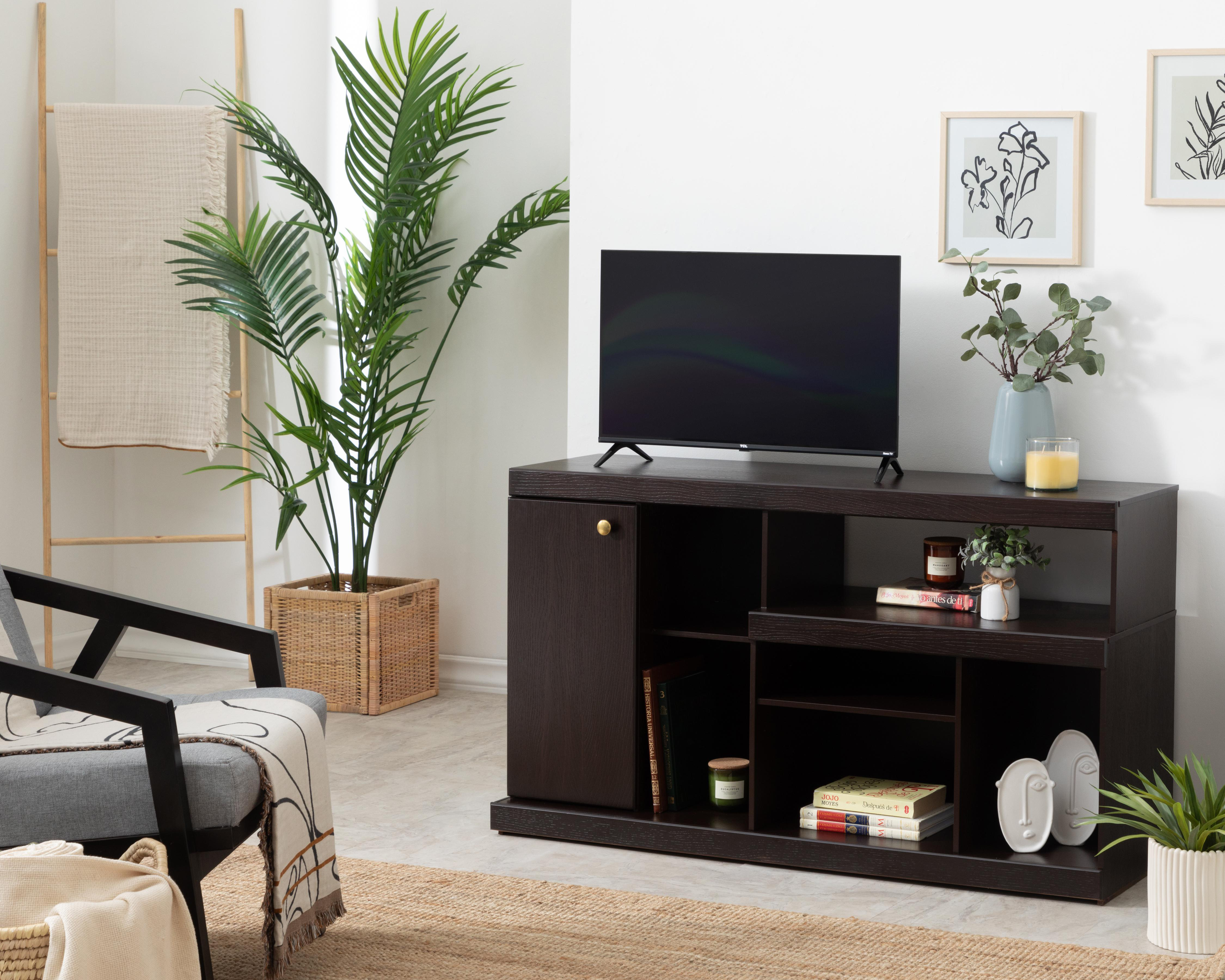 Mesa para Televisión Geminis Nogal $2,999