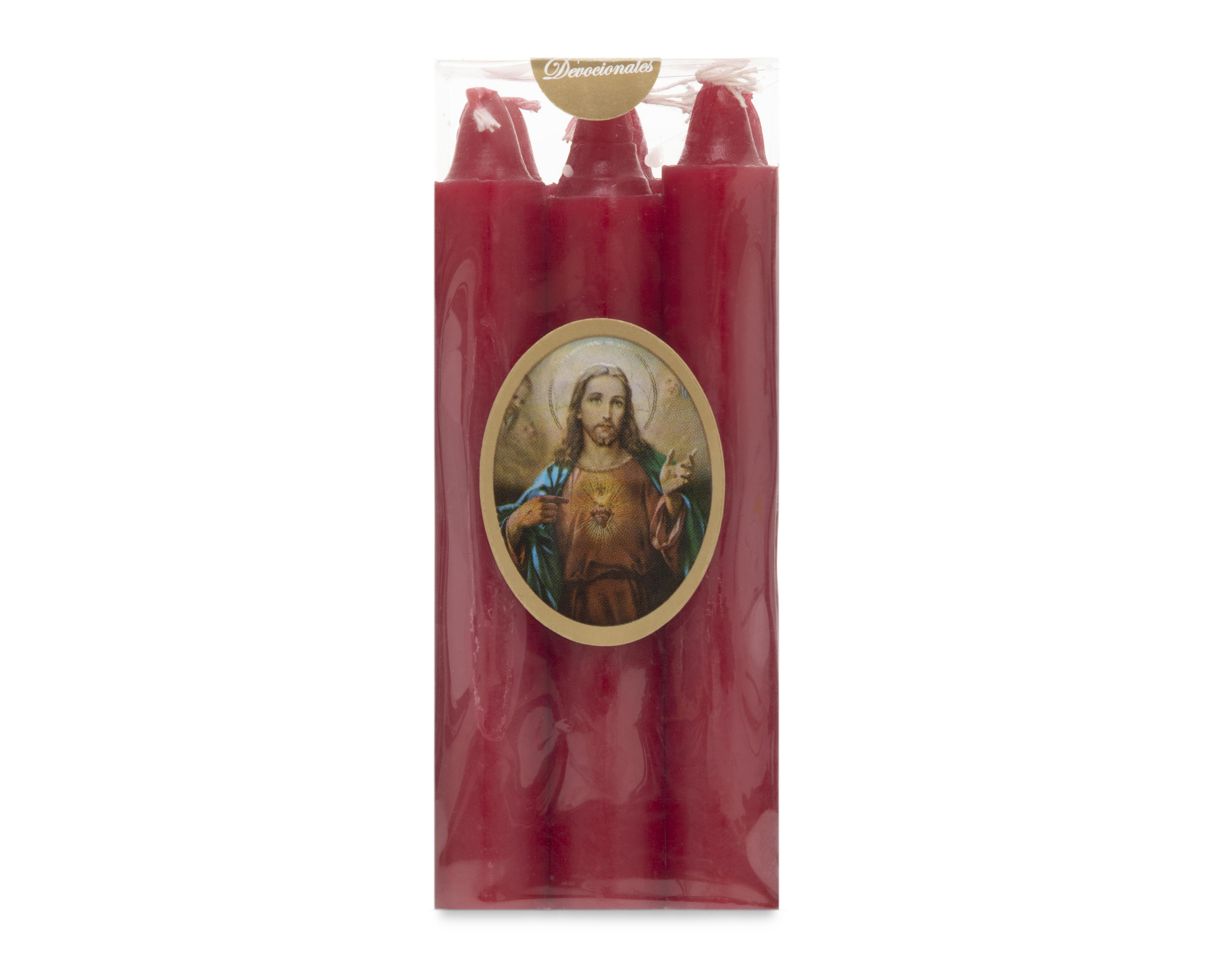 Velas Aromáticas Sagrado Corazón 6 Piezas