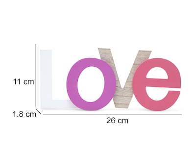 Foto 6 | Letrero Decorativo Lovelove
