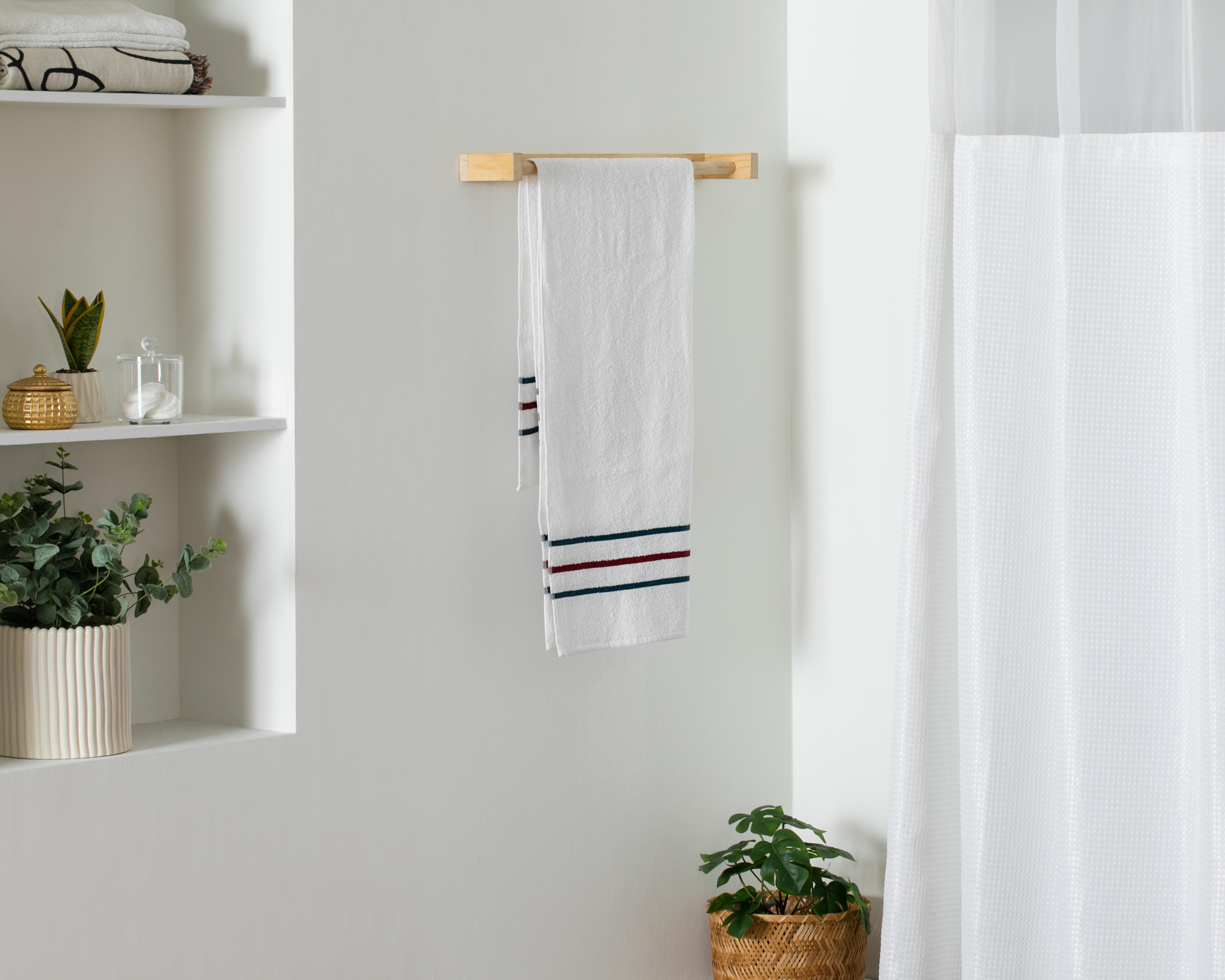 Foto 4 | Toalla de Medio Baño Tommy Blanca