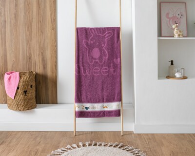 Foto 4 | Toalla de Medio Baño Sweet Morado