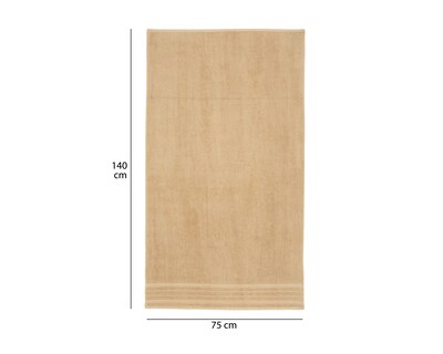 Foto 5 | Toalla de Medio Baño Luxor Beige