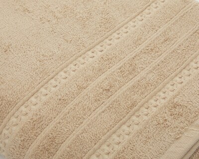 Foto 2 | Toalla de Medio Baño Luxor Beige