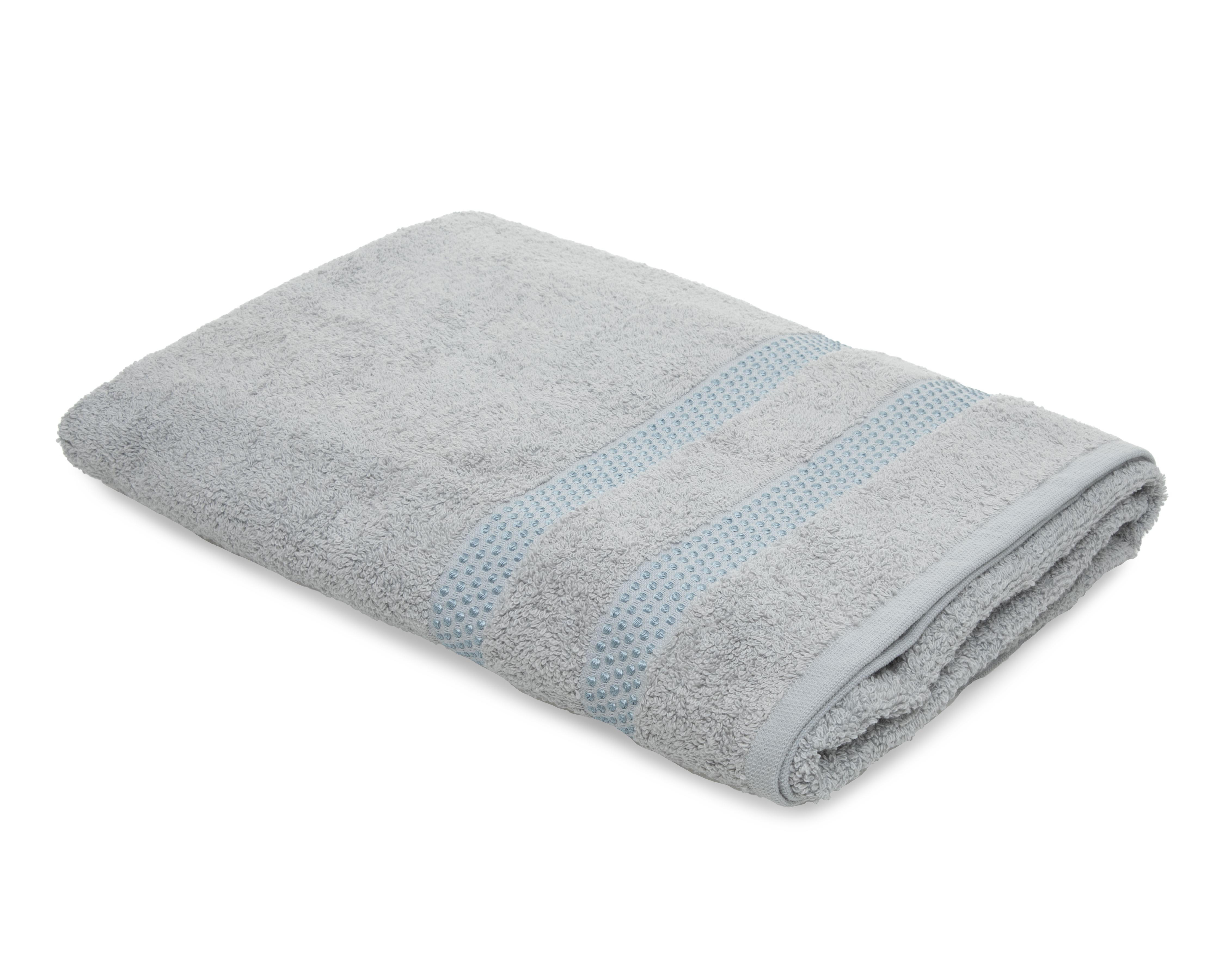 Toalla de Medio Baño Moscú Gris $149