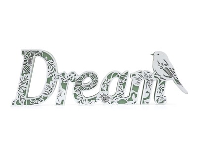 Foto 3 | Letrero Decorativo Dream Bird