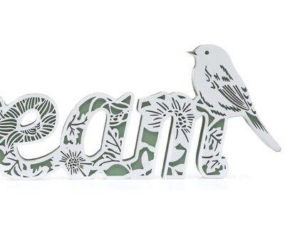 Foto 4 | Letrero Decorativo Dream Bird