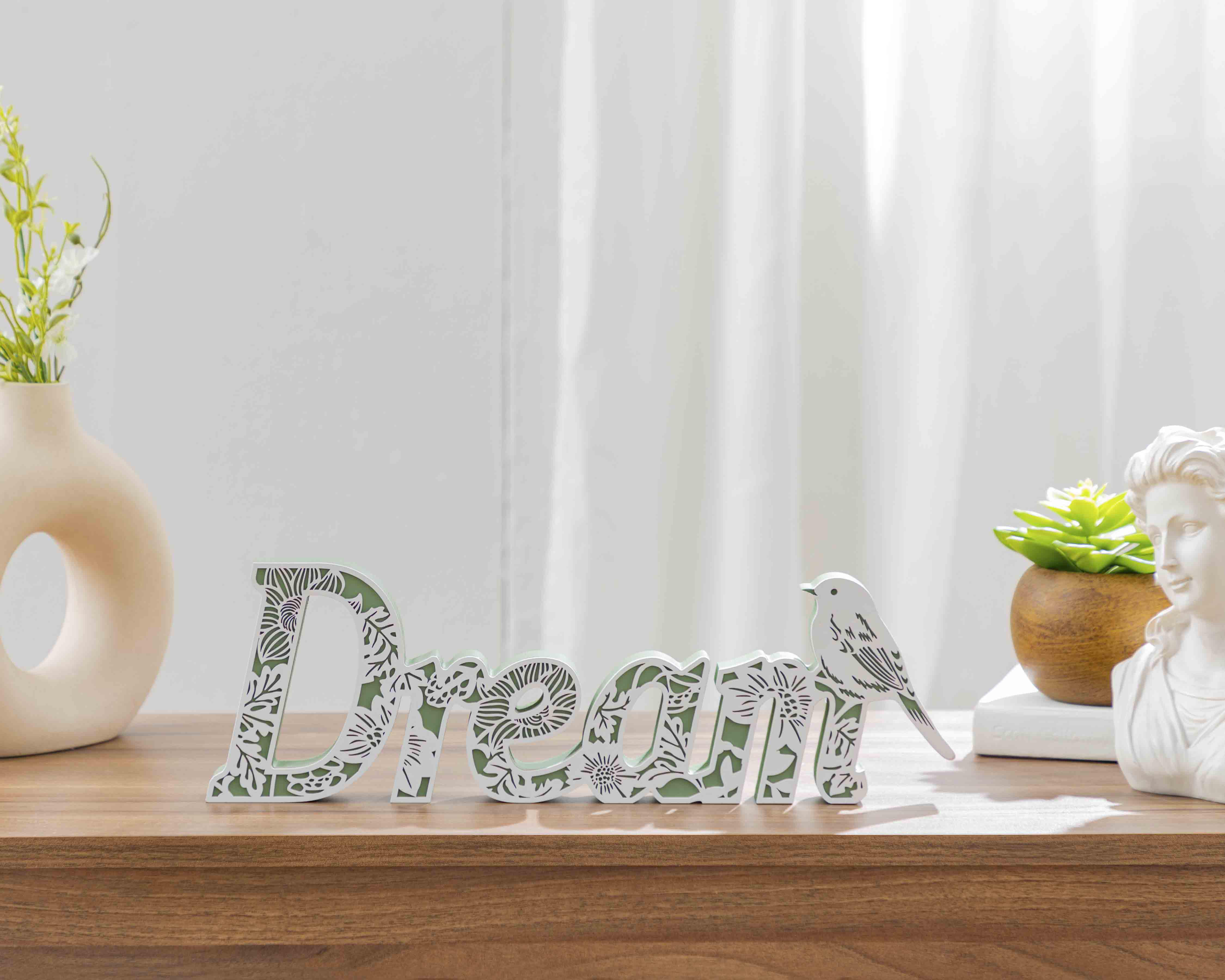 Foto 6 pulgar | Letrero Decorativo Dream Bird