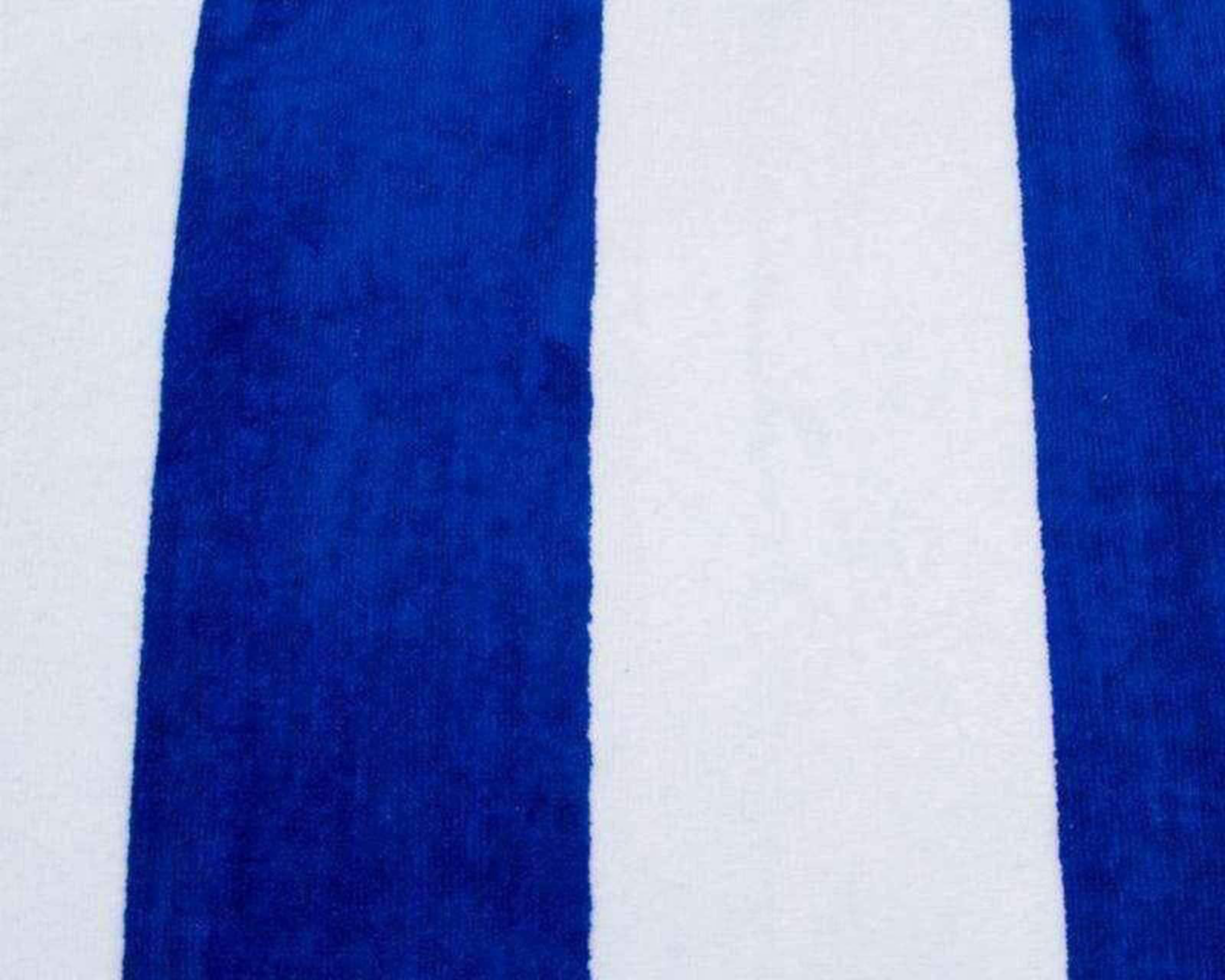 Foto 2 | Toalla de Medio Baño Velour Franjas Azul