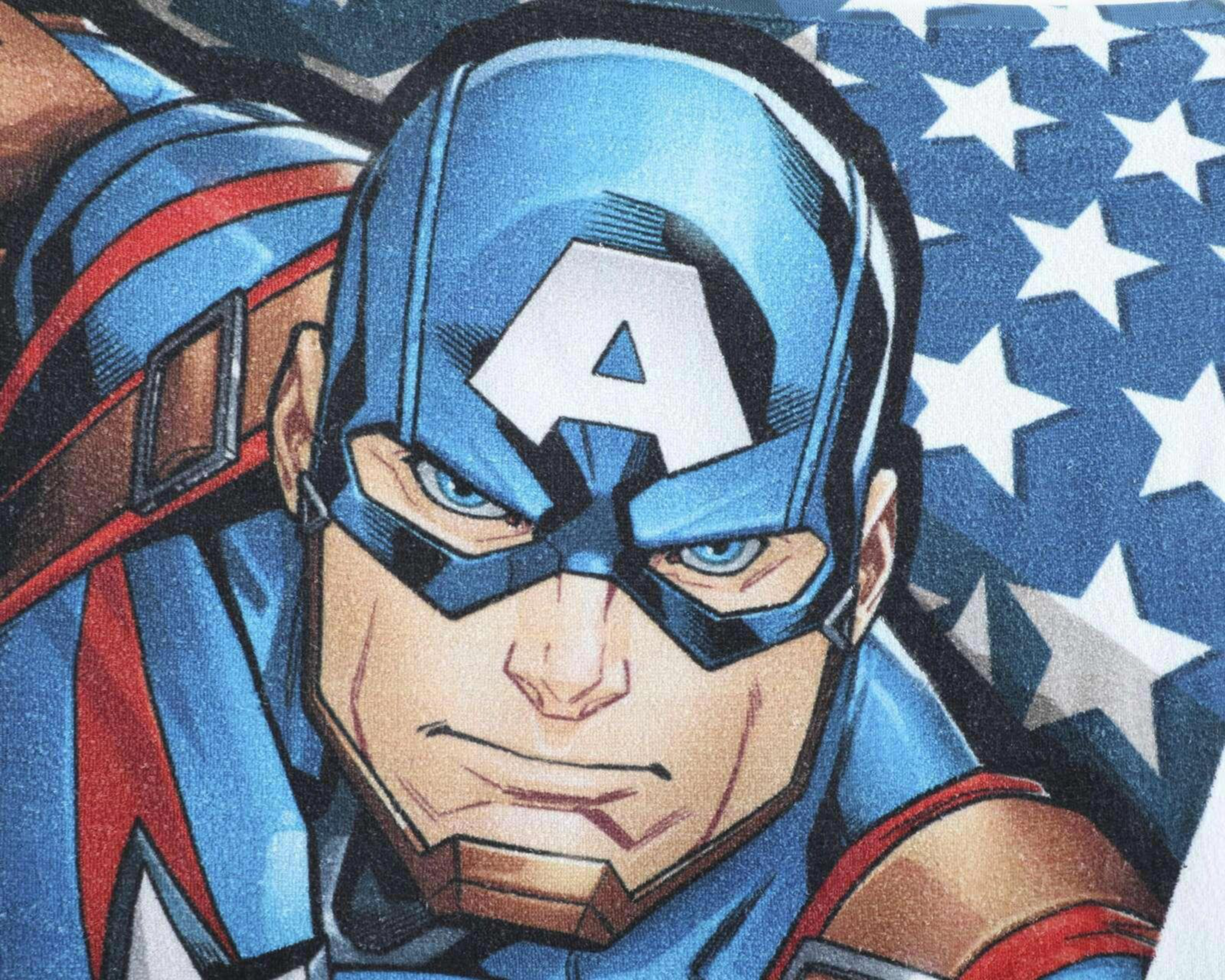 Foto 4 pulgar | Toalla para Manos Capitán América Disney Azul