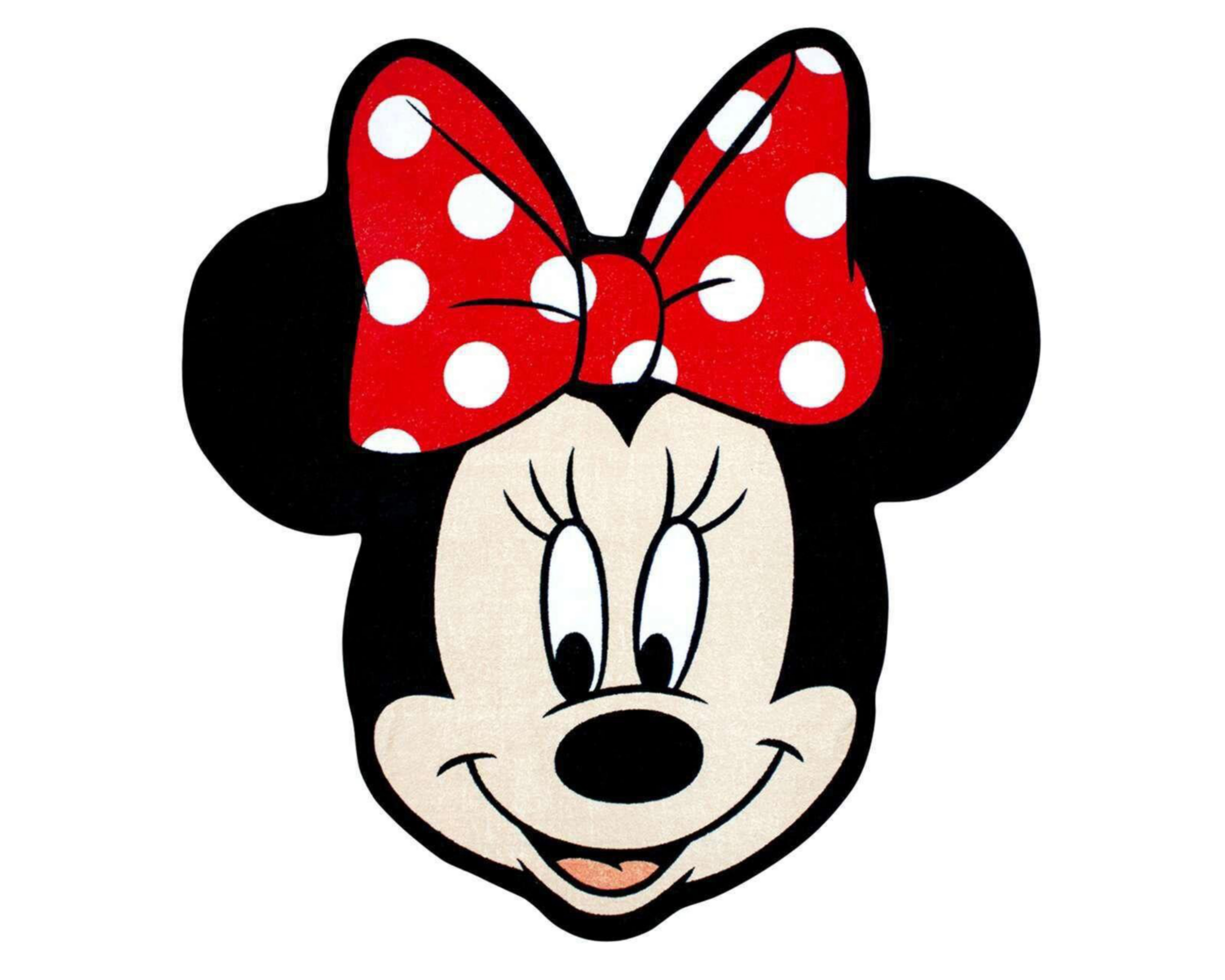 Toalla de Baño Minnie Mouse Disney Roja/Negra