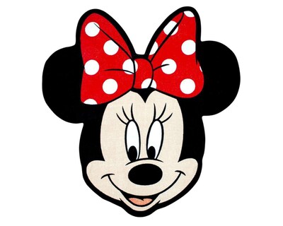 Foto 1 | Toalla de Baño Minnie Mouse Disney Roja/Negra