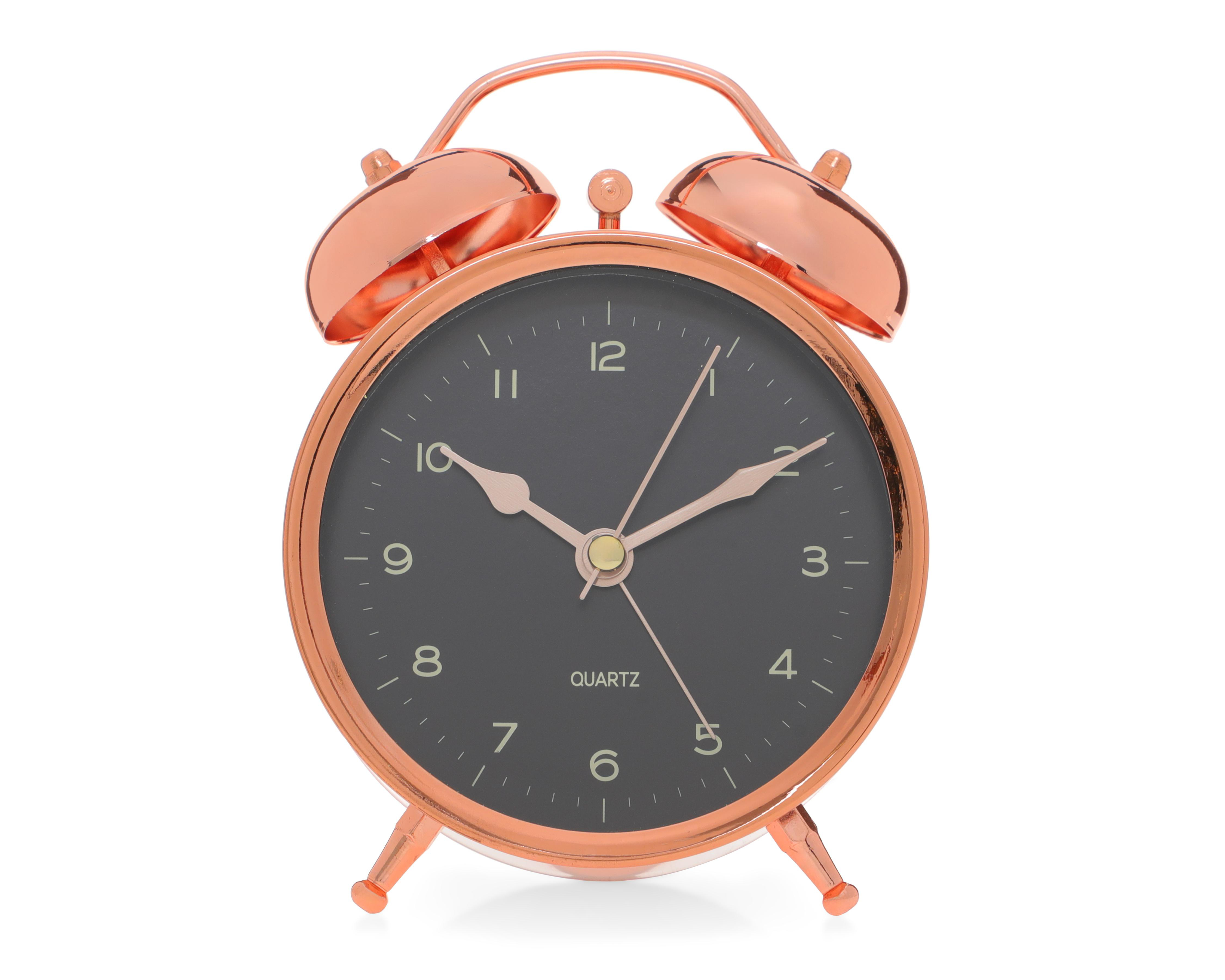 Foto 4 pulgar | Reloj Despertador Lenno Metal