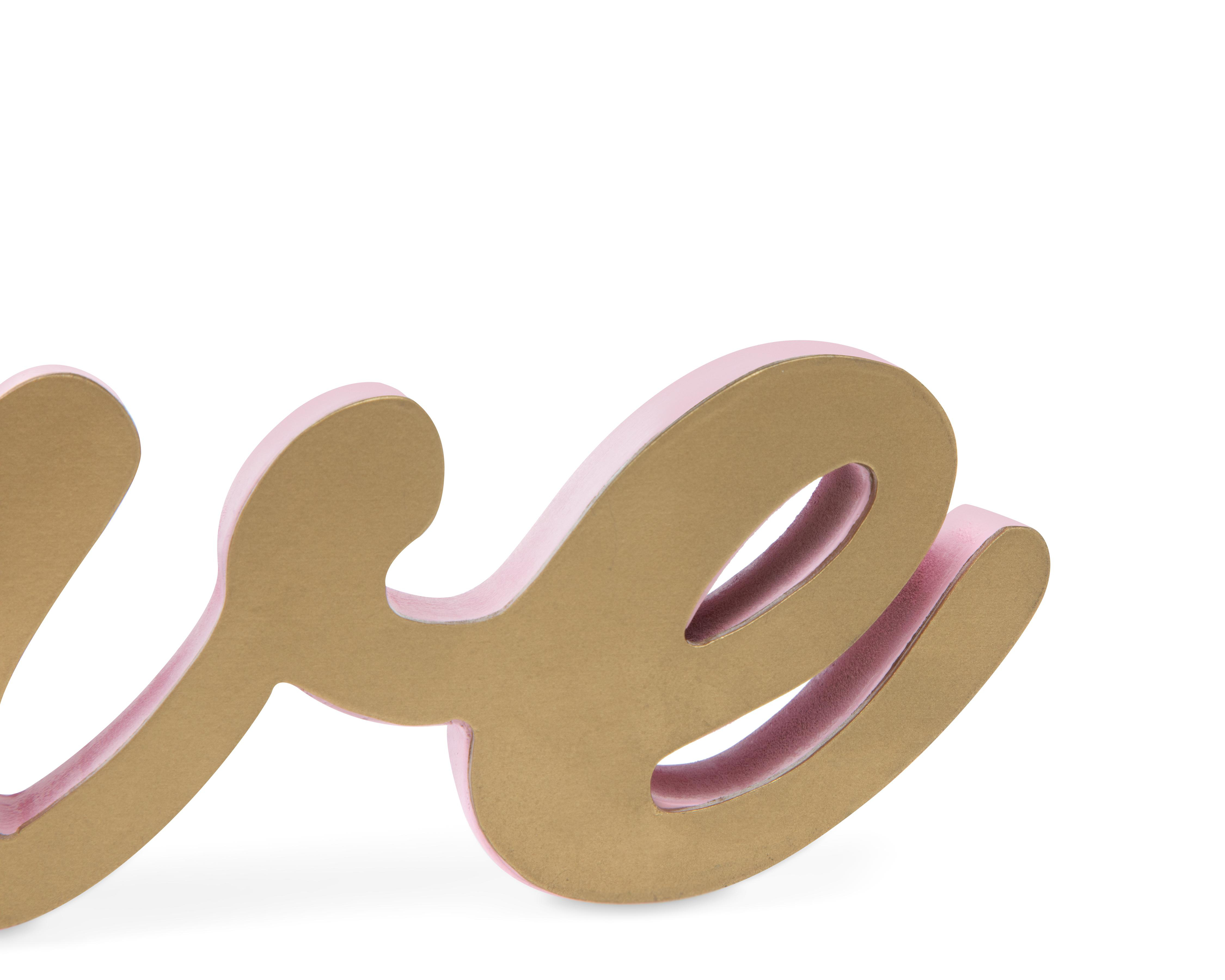 Foto 4 pulgar | Letrero Decorativo Love