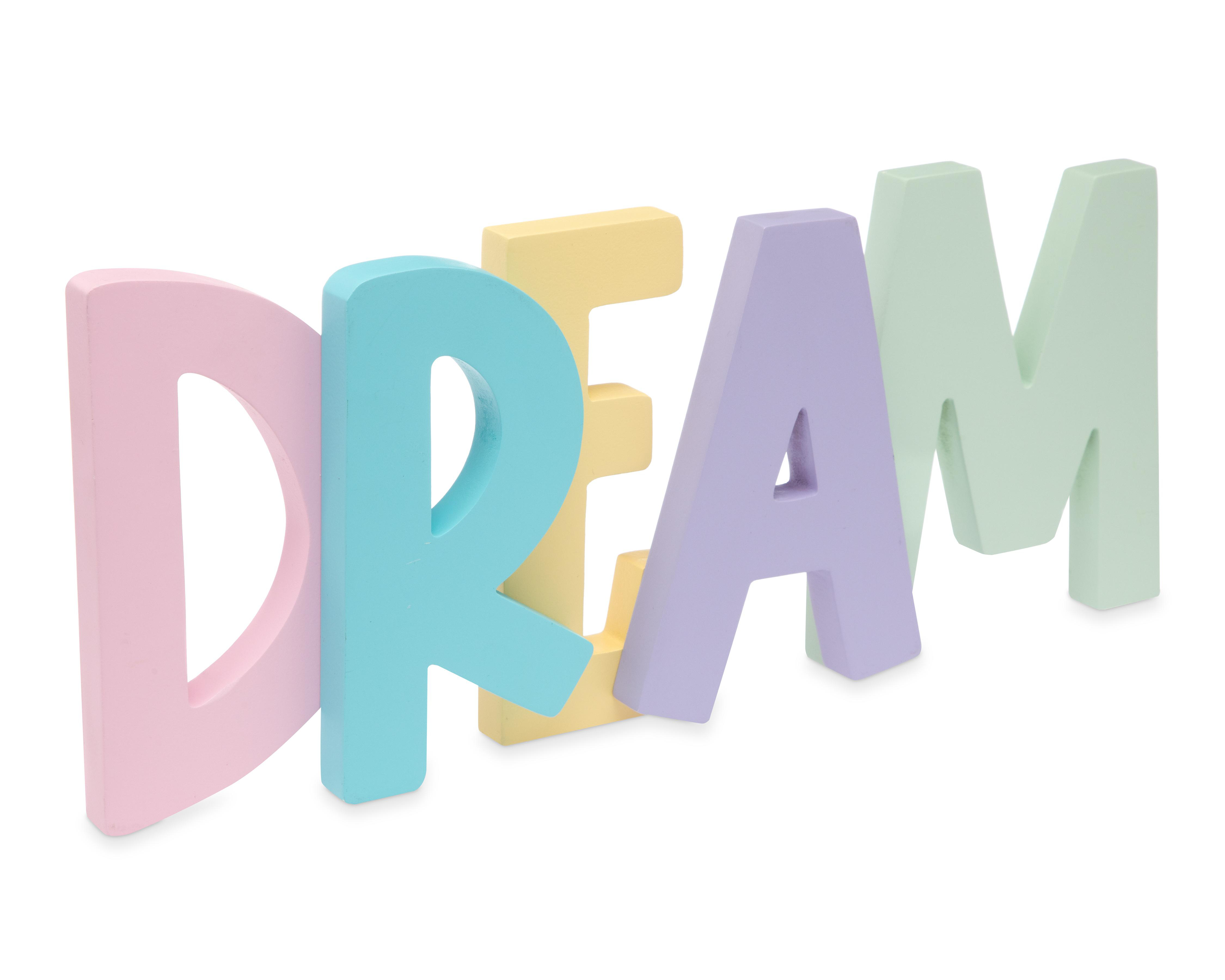 Letrero Decorativo Dream