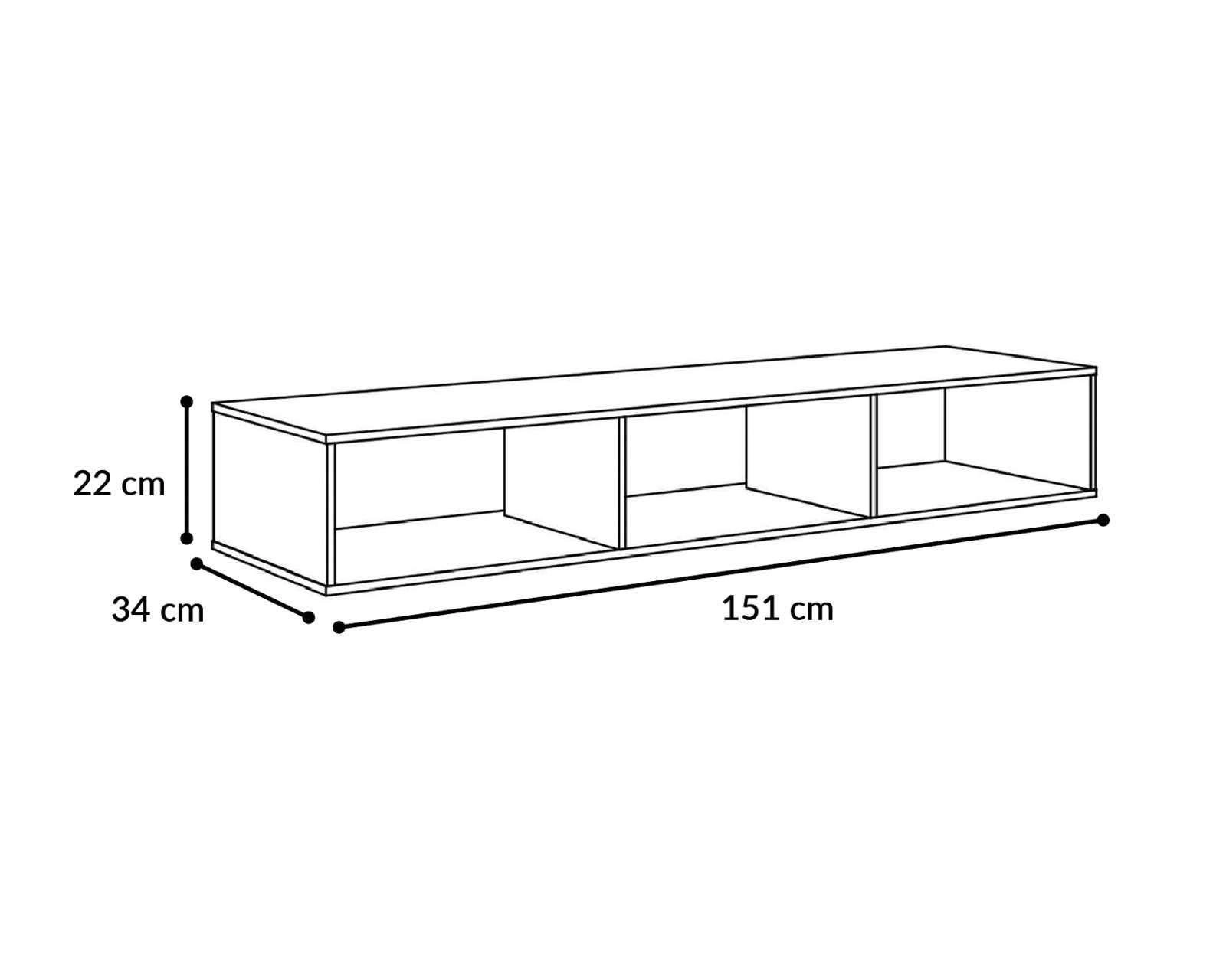 Foto 5 pulgar | Mueble para TV Empotrable Mobi Turquía Tabaco