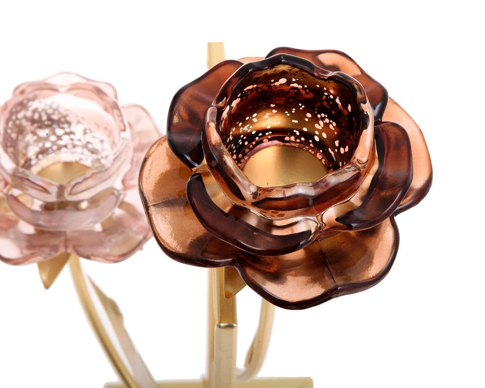 Foto 5 pulgar | Candelabro Flowers