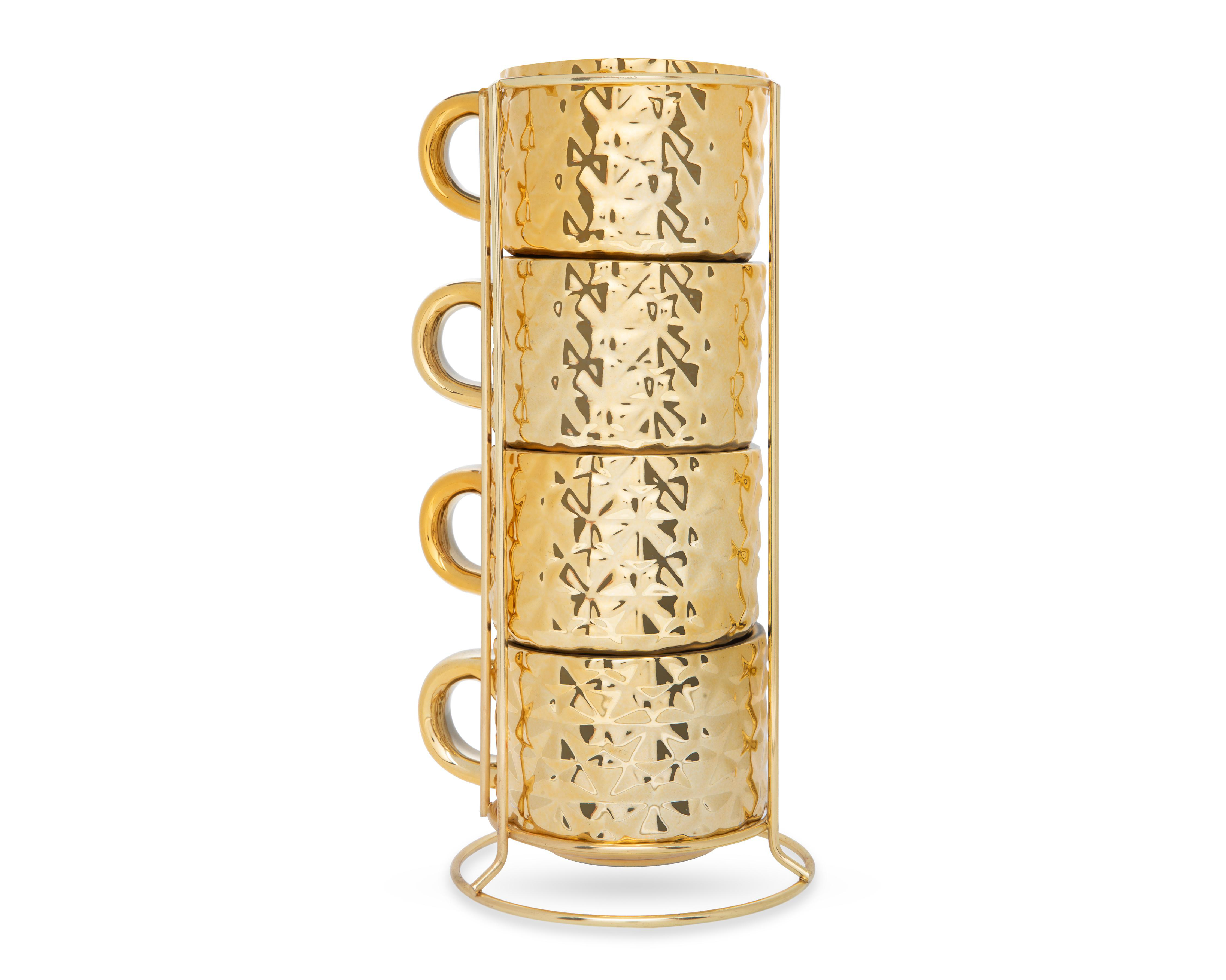 Tazas Decorativas Hazim 4 Piezas