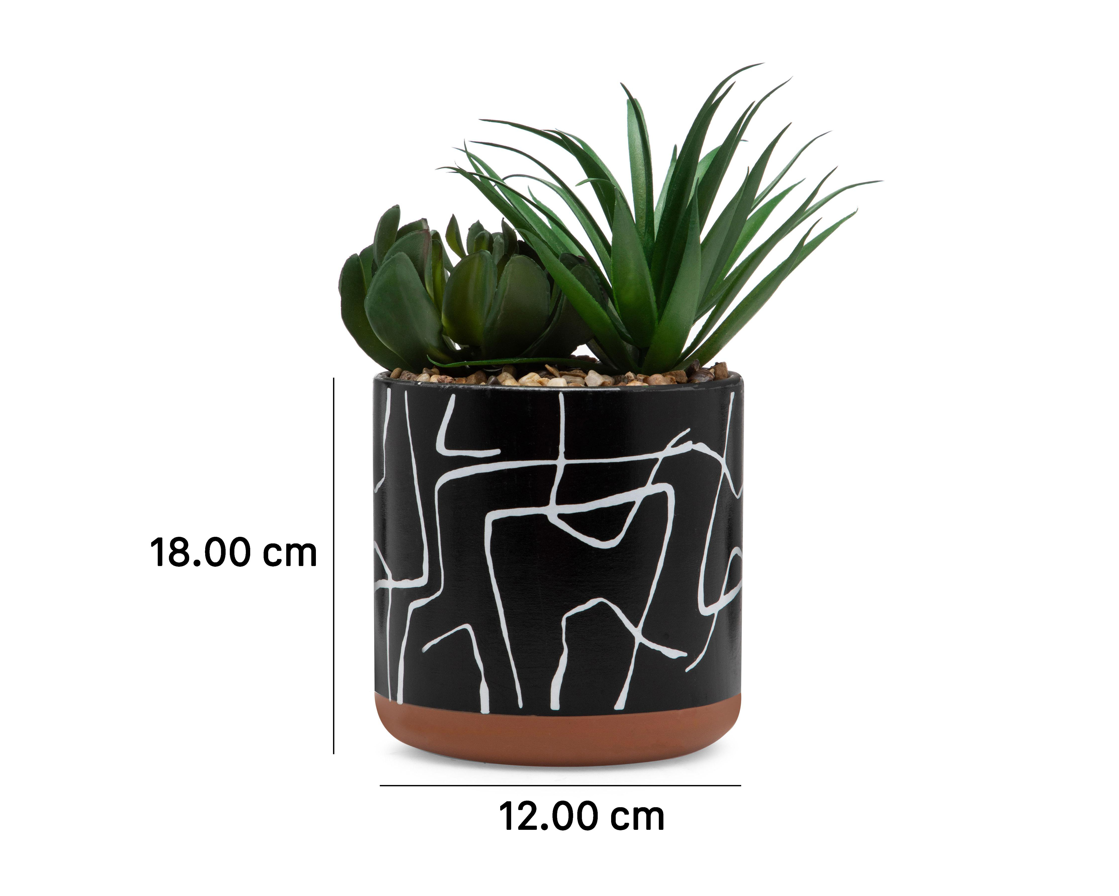 Foto 5 | Planta Artificial con Maceta Starhaus 18 cm