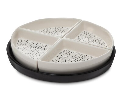 Foto 2 | Plato con Divisiones Decorativo Demirci