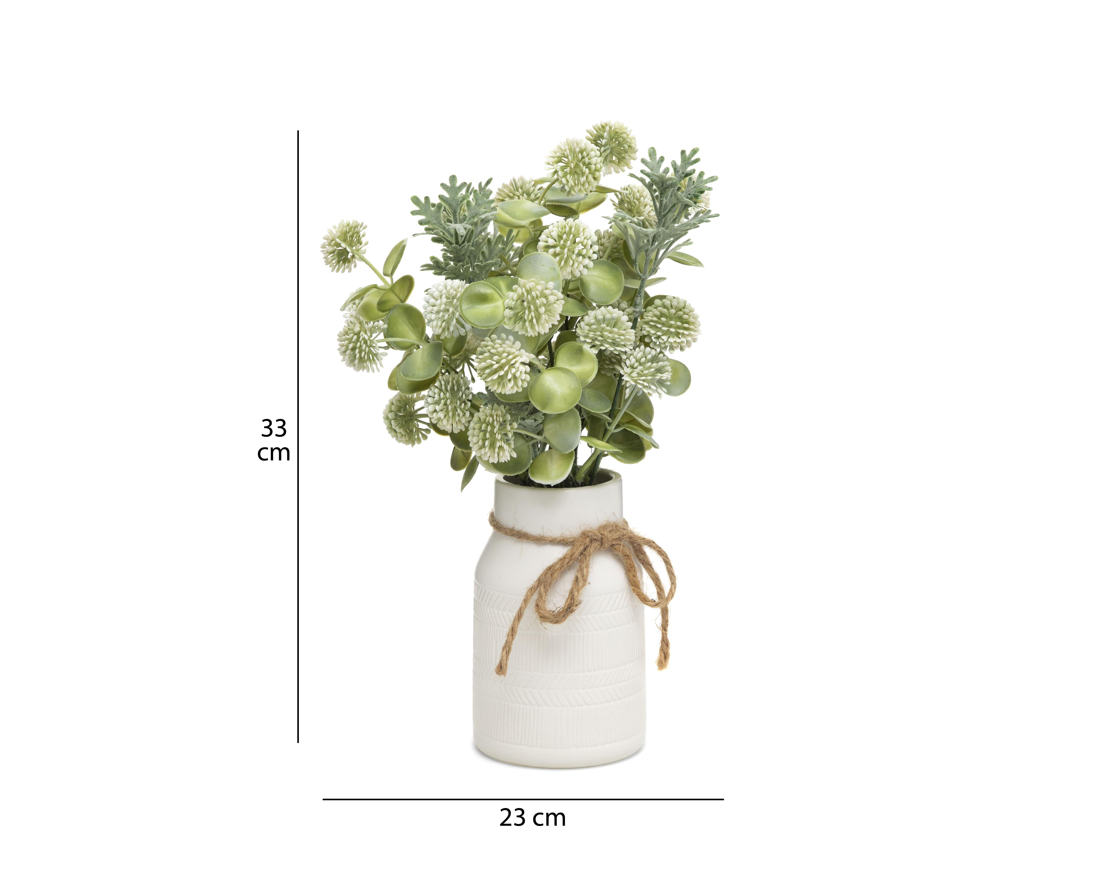 Foto 5 | Planta Artificial con Florero Starhaus 33 cm