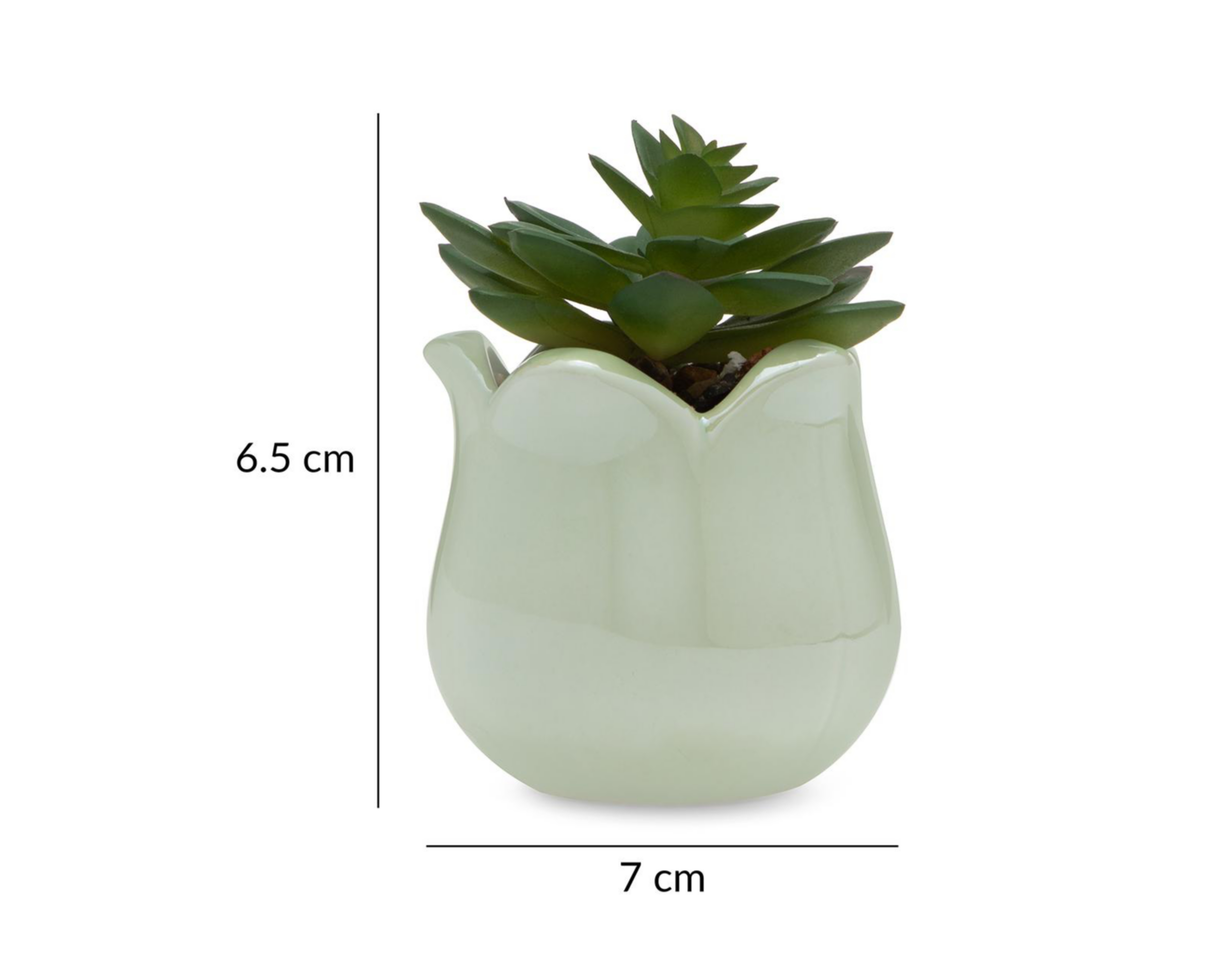 Foto 5 | Planta Artificial con Maceta Starhaus 6.5 cm