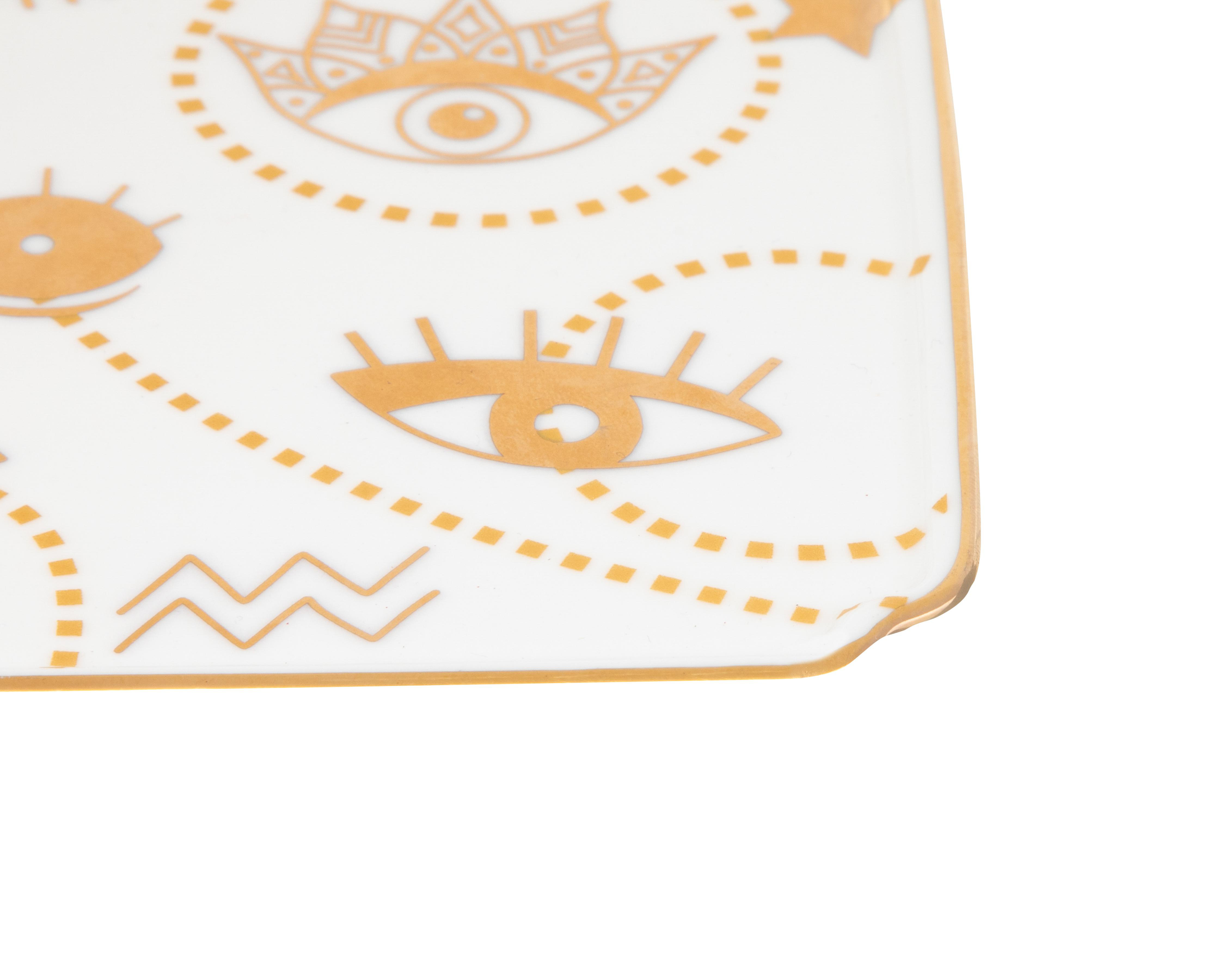 Foto 4 pulgar | Taza con Plato Decorativo Julian