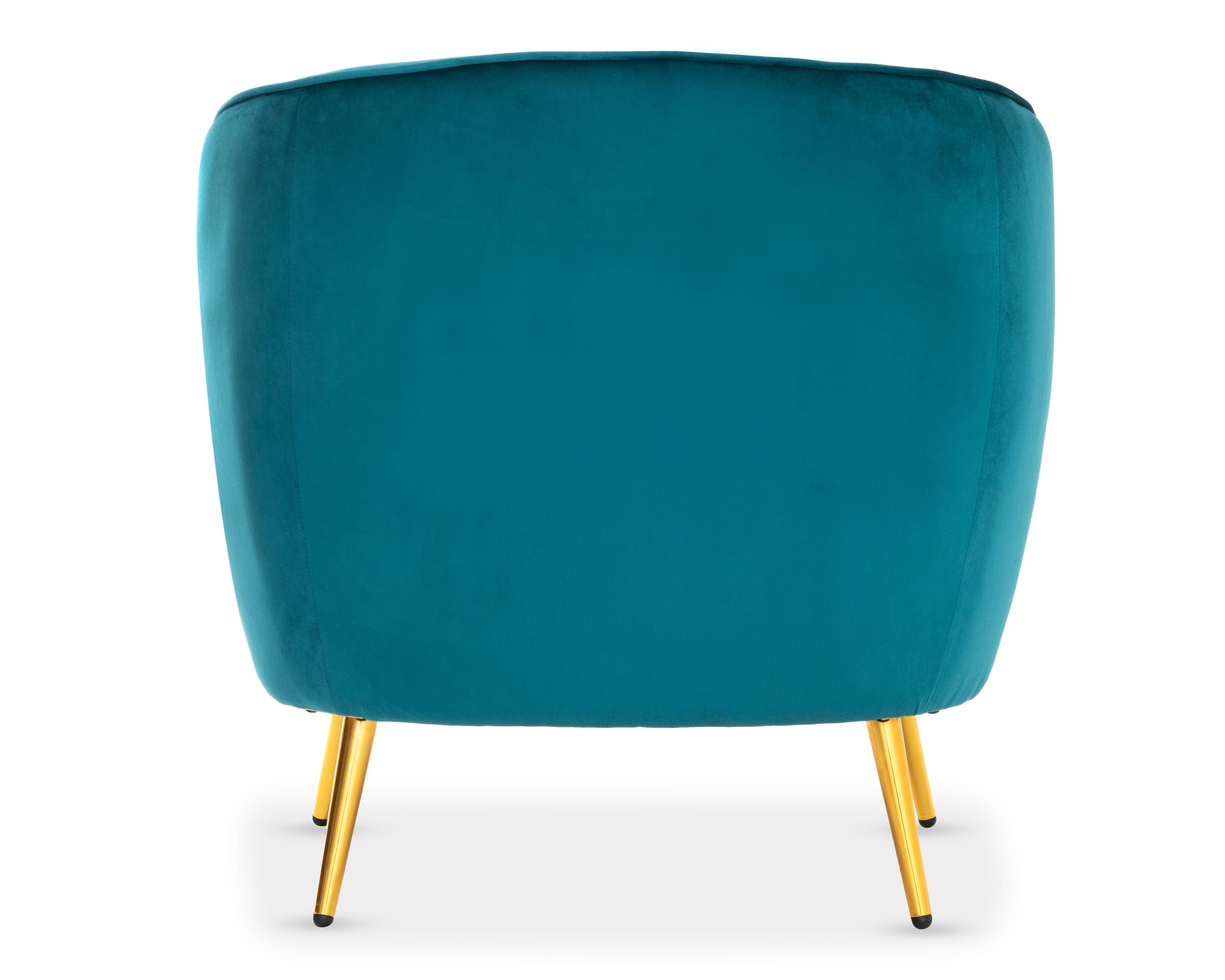 Foto 5 pulgar | Sillón Ocasional Verde Ikal Thomas
