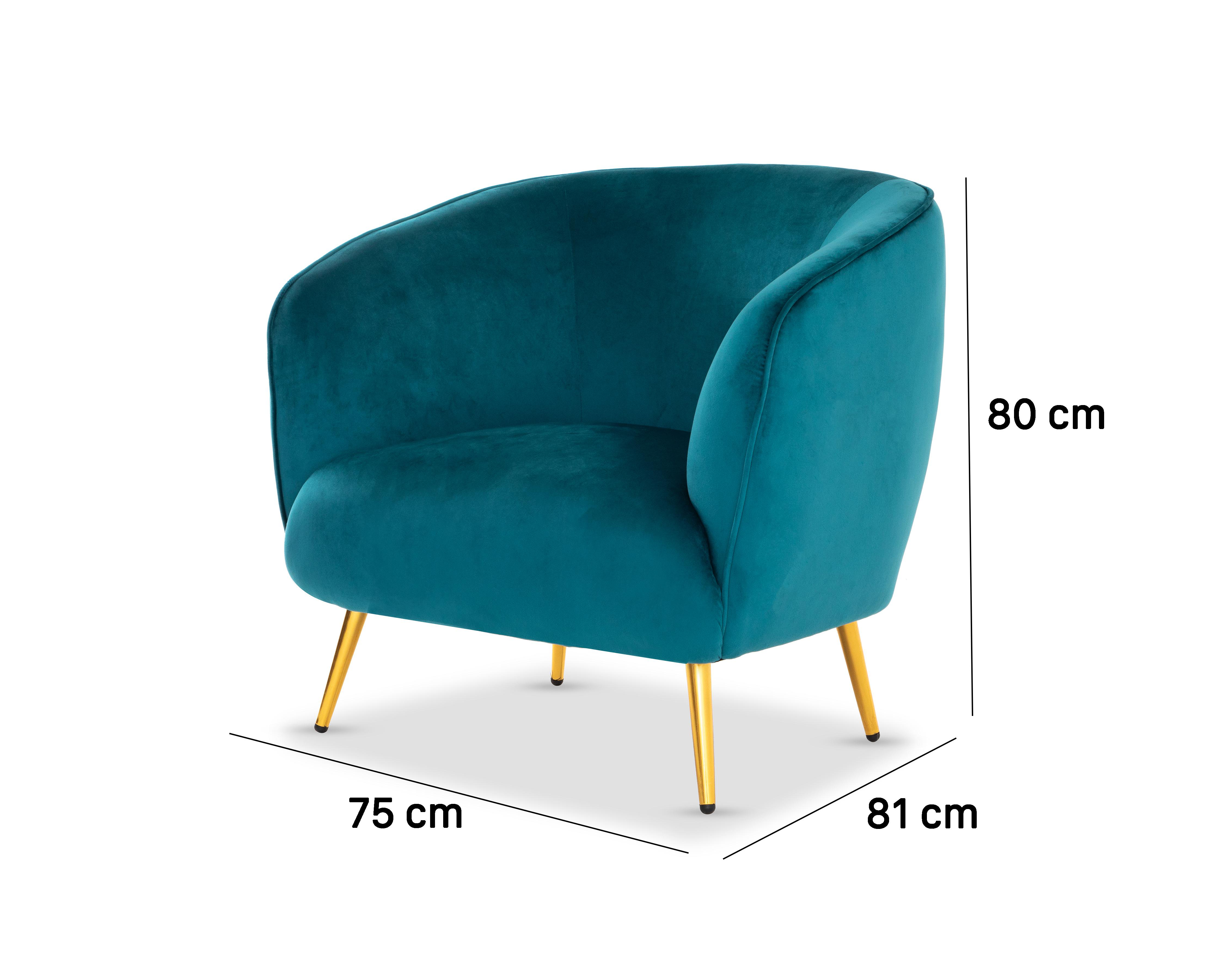 Foto 7 | Sillón Ocasional Verde Ikal Thomas