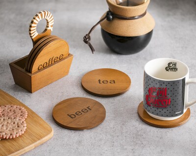 Foto 4 | Portavasos Decorativo Teanas 6 Piezas