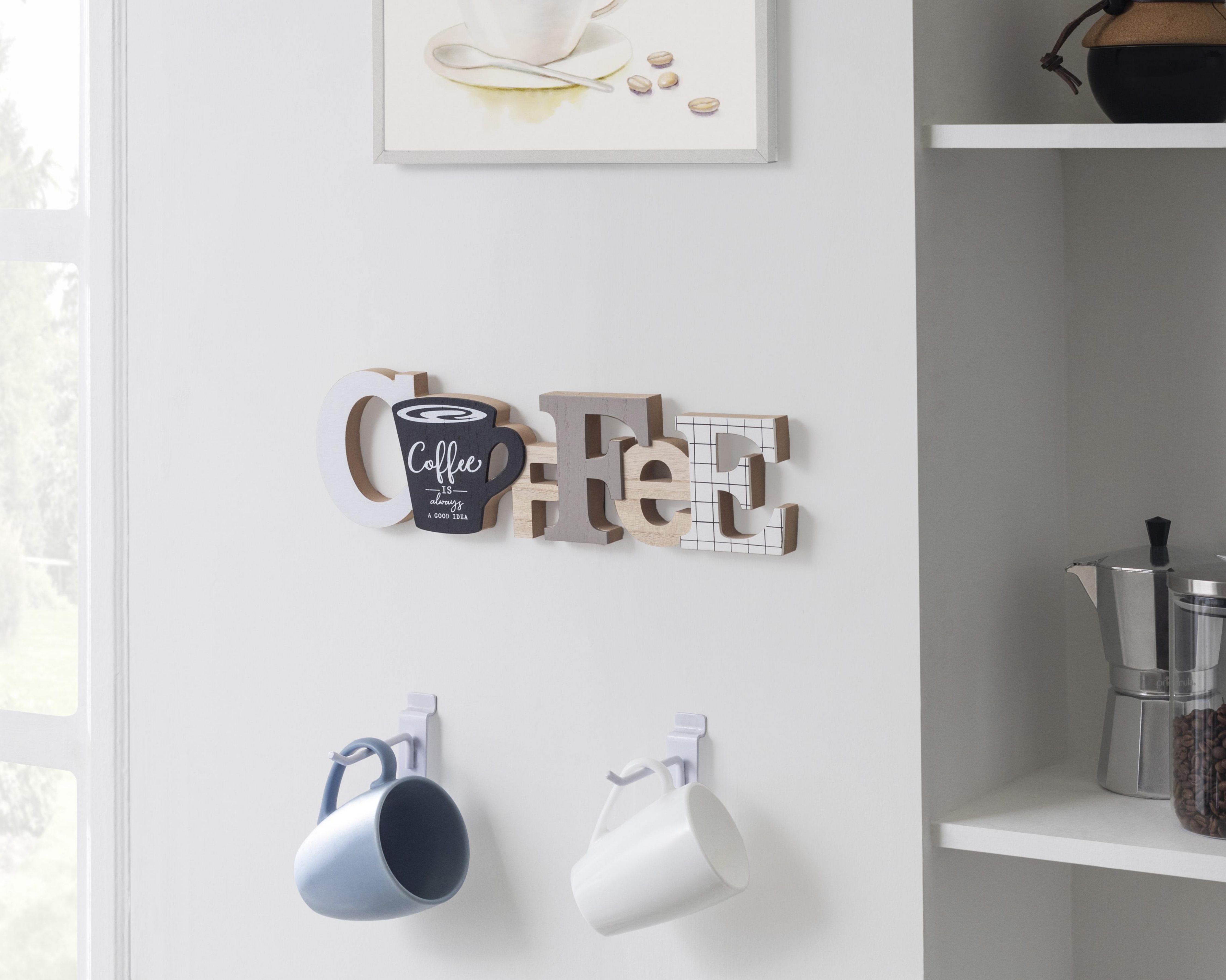 Foto 5 pulgar | Letrero Decorativo Coffees