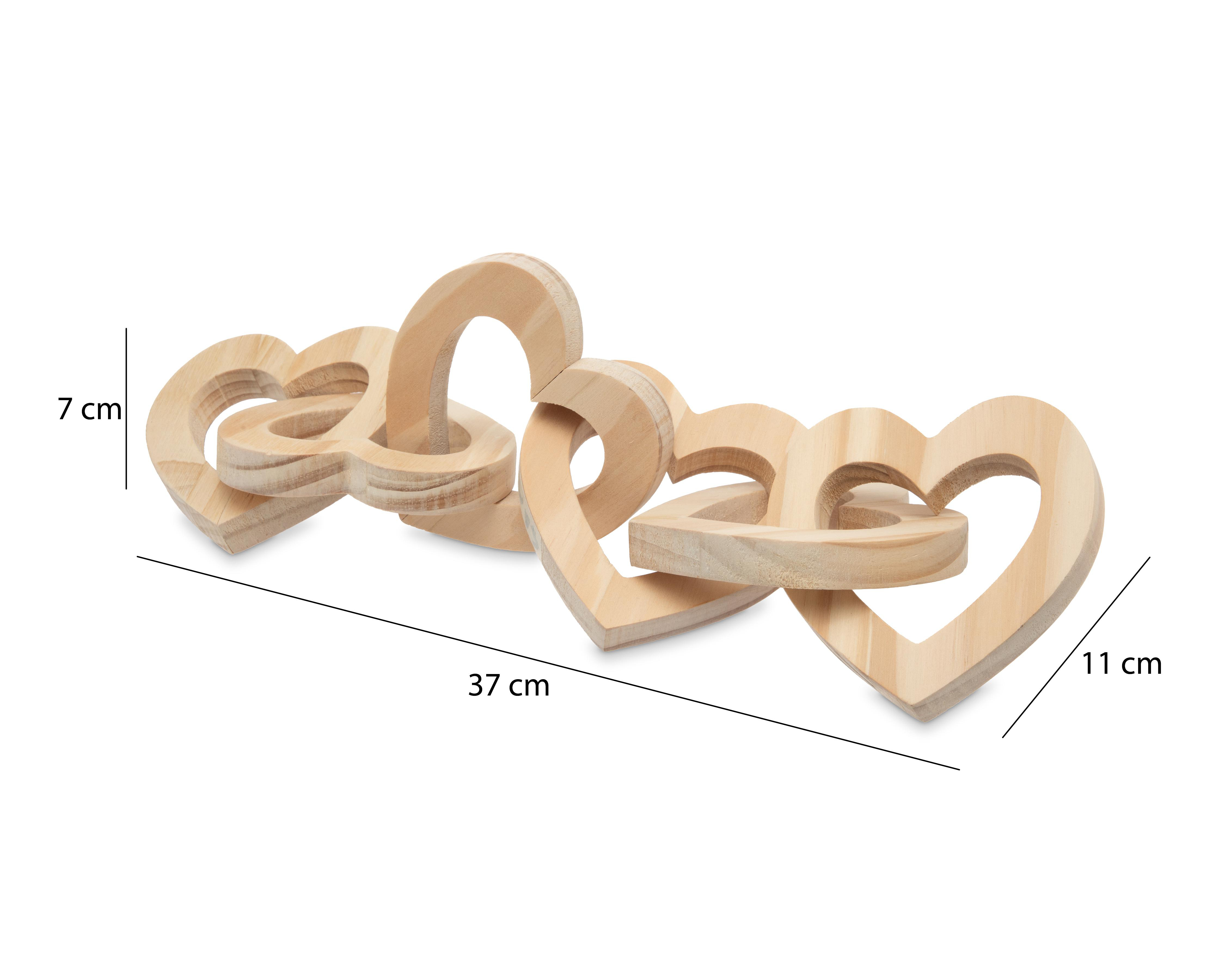 Foto 5 | Escultura de Corazones Evi