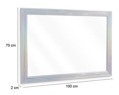 Foto 5 | Espejo Rectangular Neón